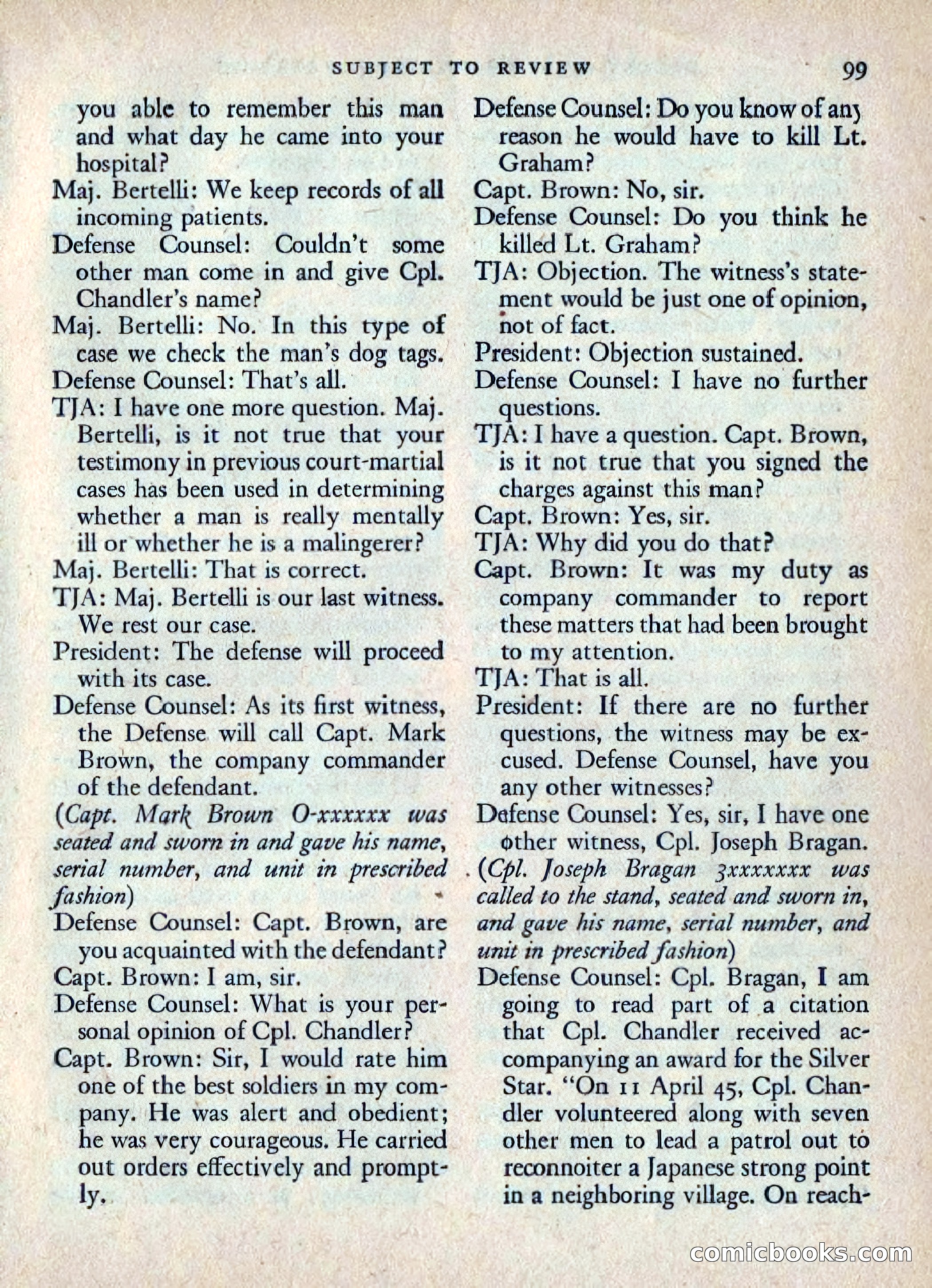 Ellery Queen's Mystery Magazine, July 1949 — page 102 of 149