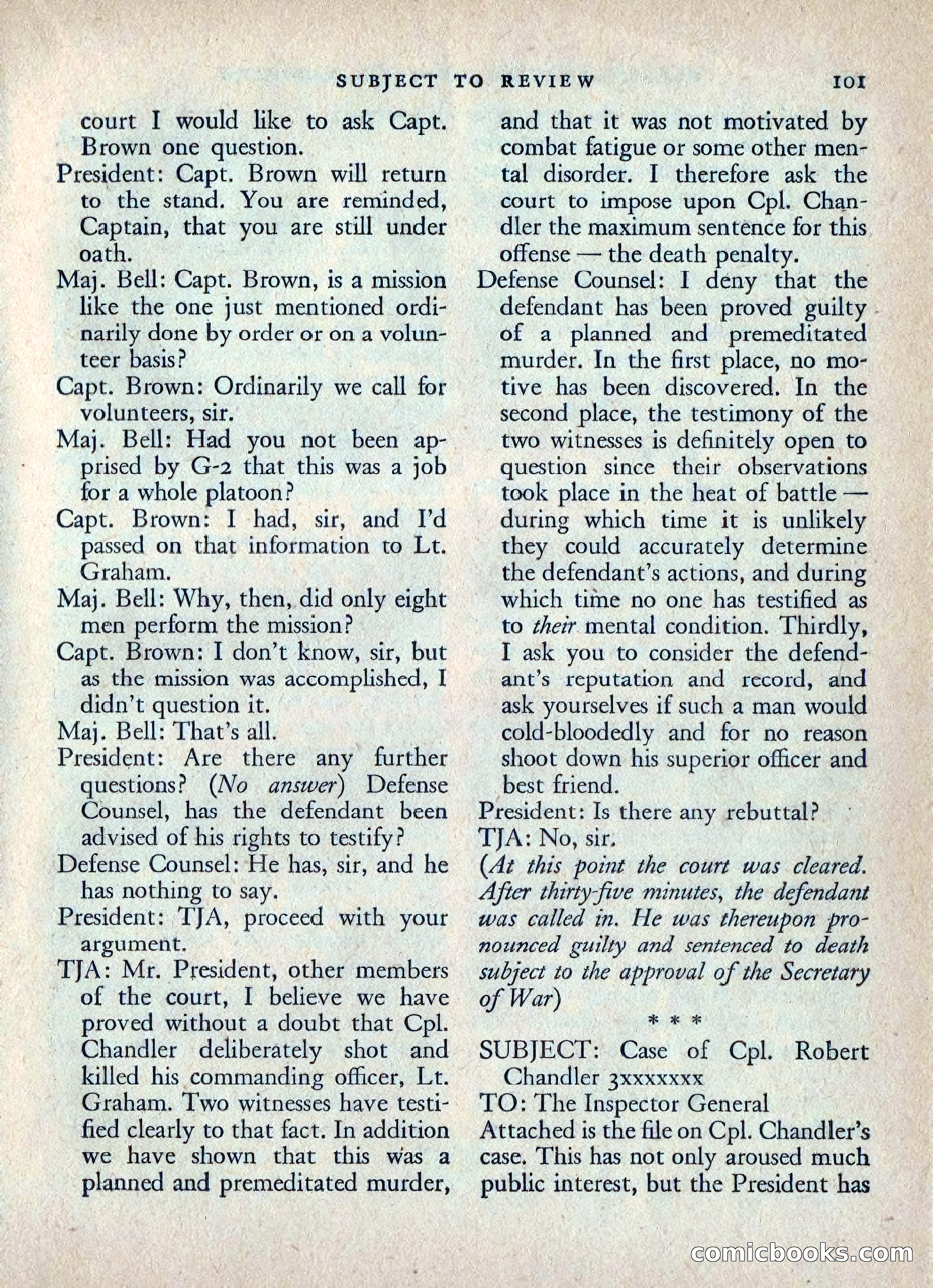 Ellery Queen's Mystery Magazine, July 1949 — page 104 of 149