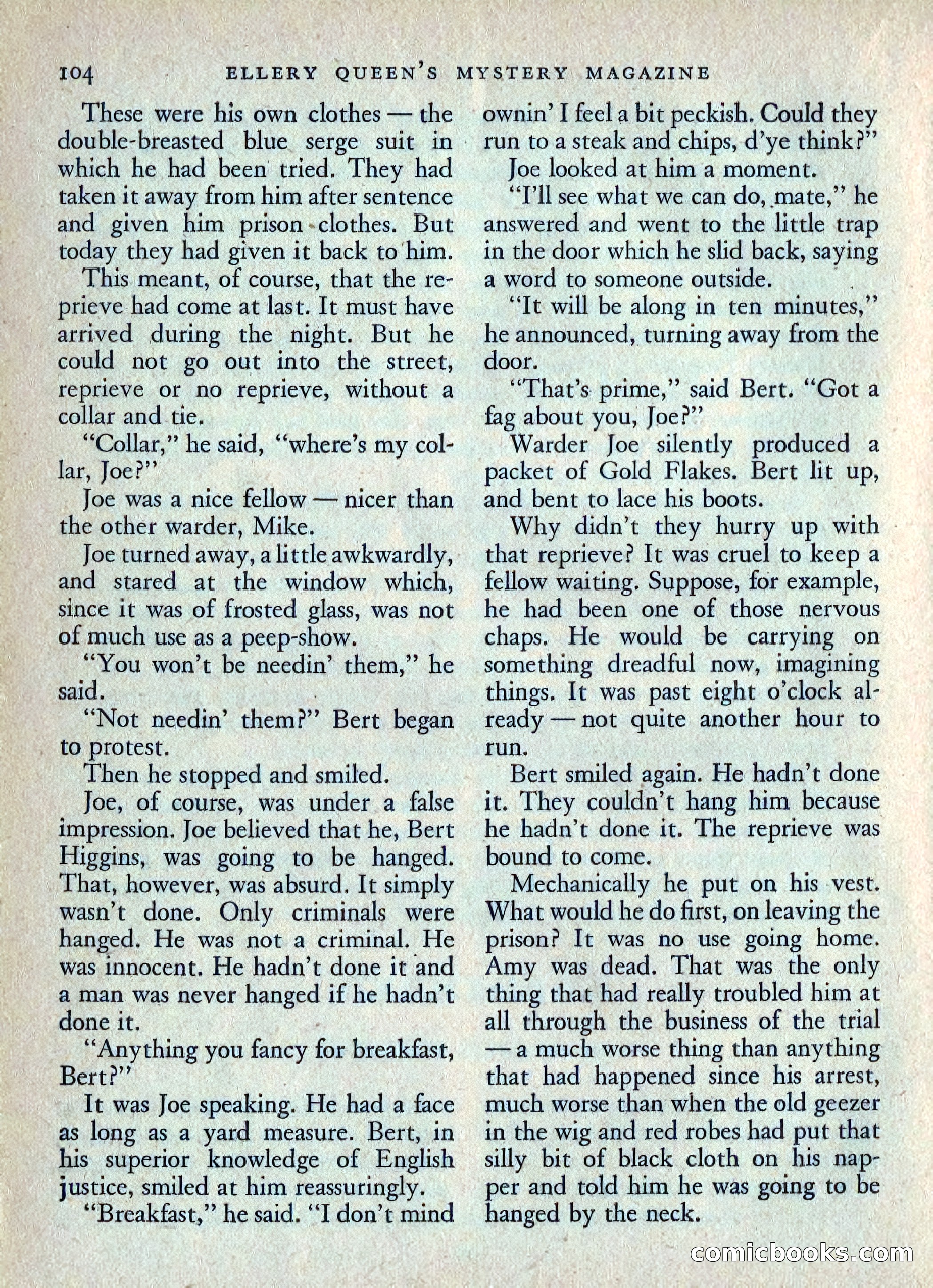 Ellery Queen's Mystery Magazine, July 1949 — page 107 of 149