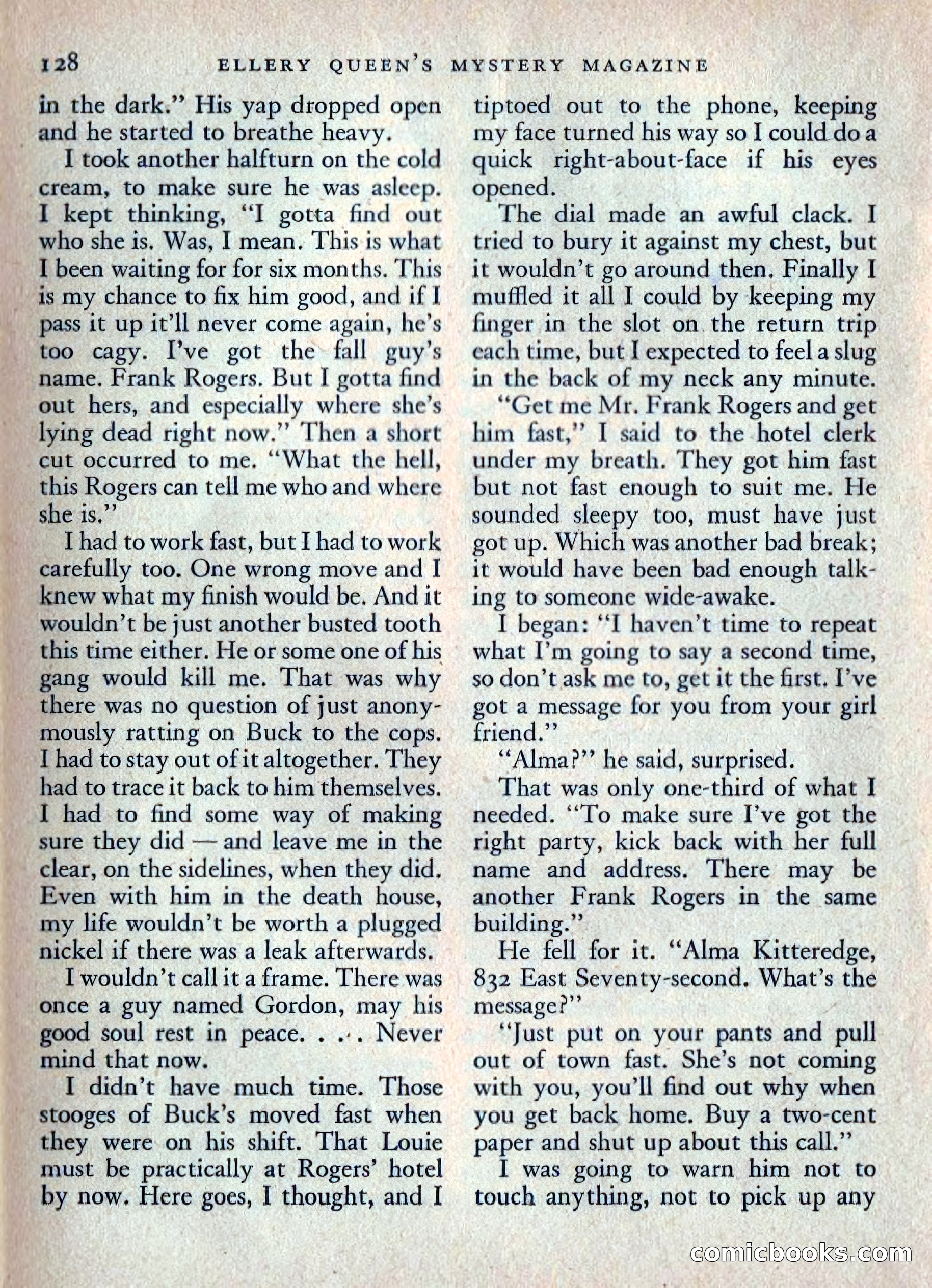 Ellery Queen's Mystery Magazine, July 1949 — page 131 of 149