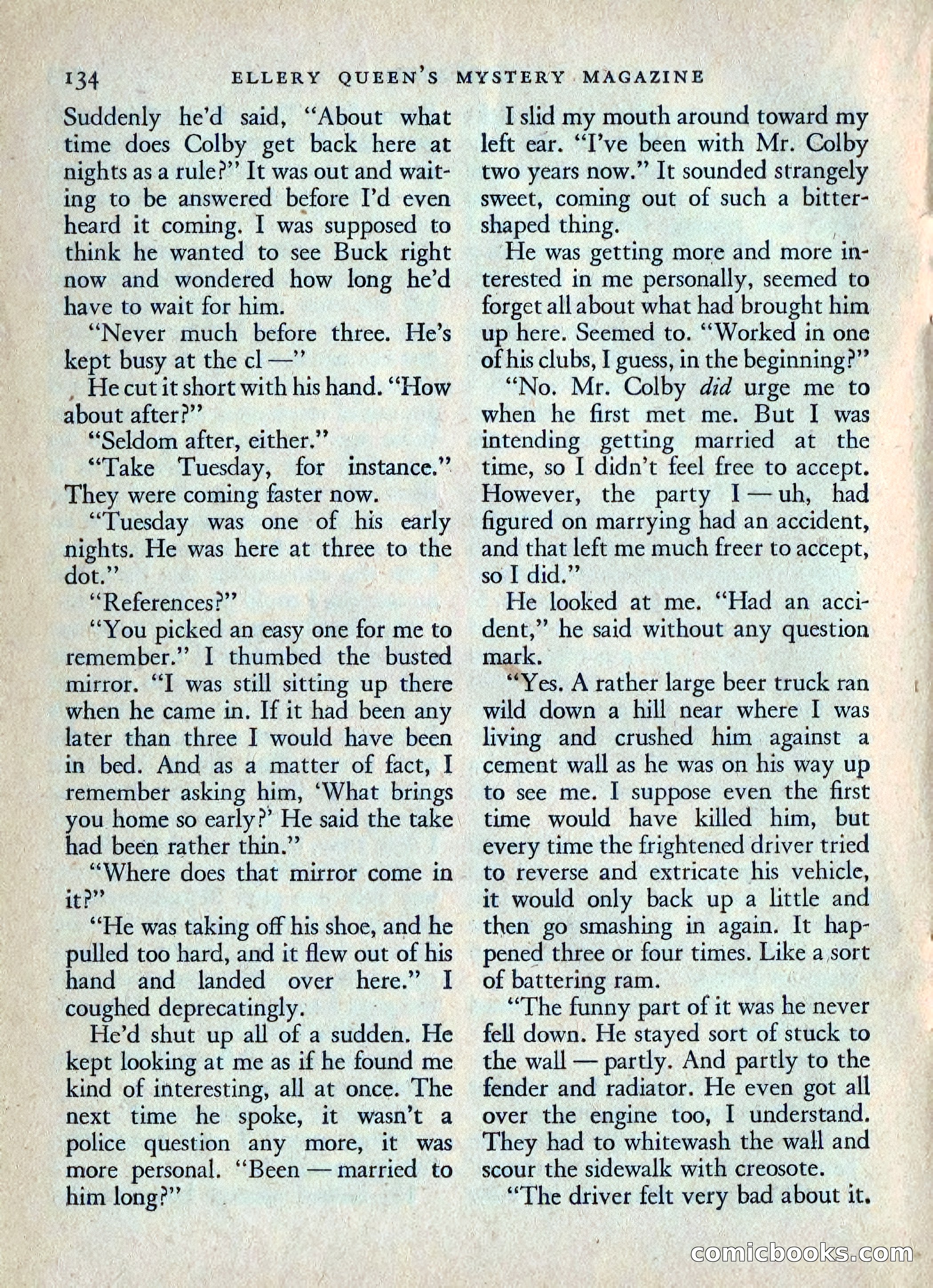 Ellery Queen's Mystery Magazine, July 1949 — page 137 of 149