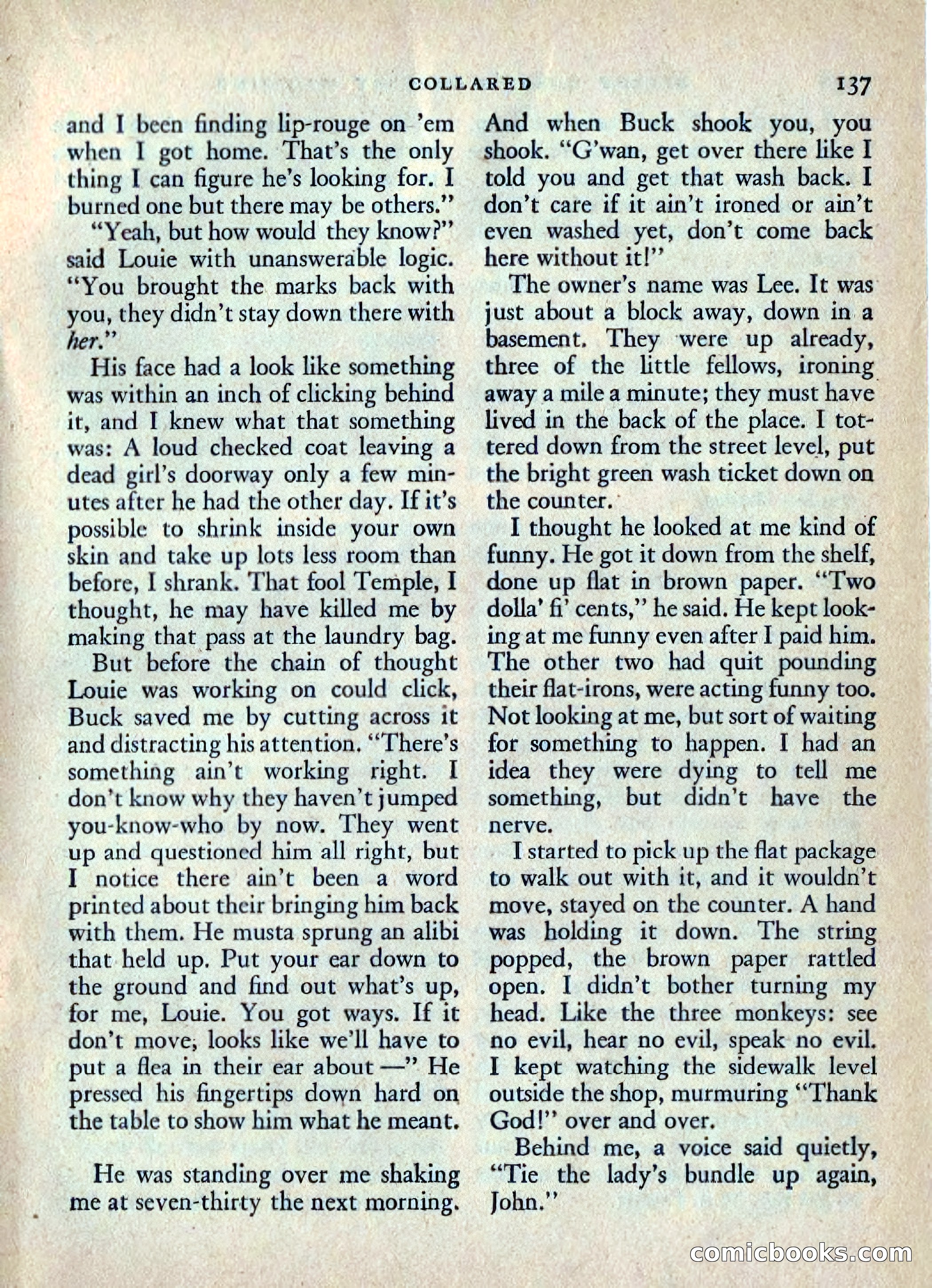 Ellery Queen's Mystery Magazine, July 1949 — page 140 of 149