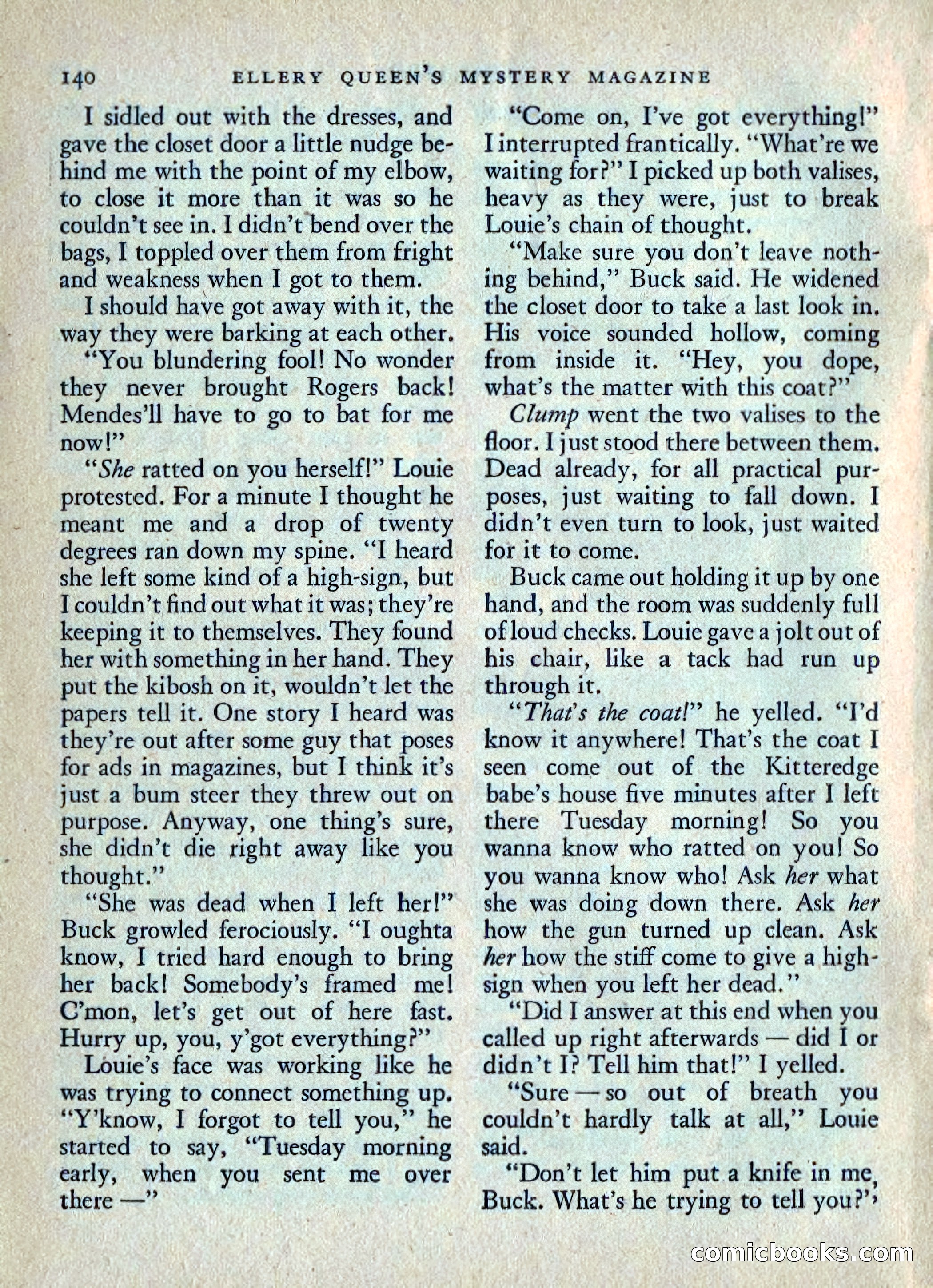 Ellery Queen's Mystery Magazine, July 1949 — page 143 of 149