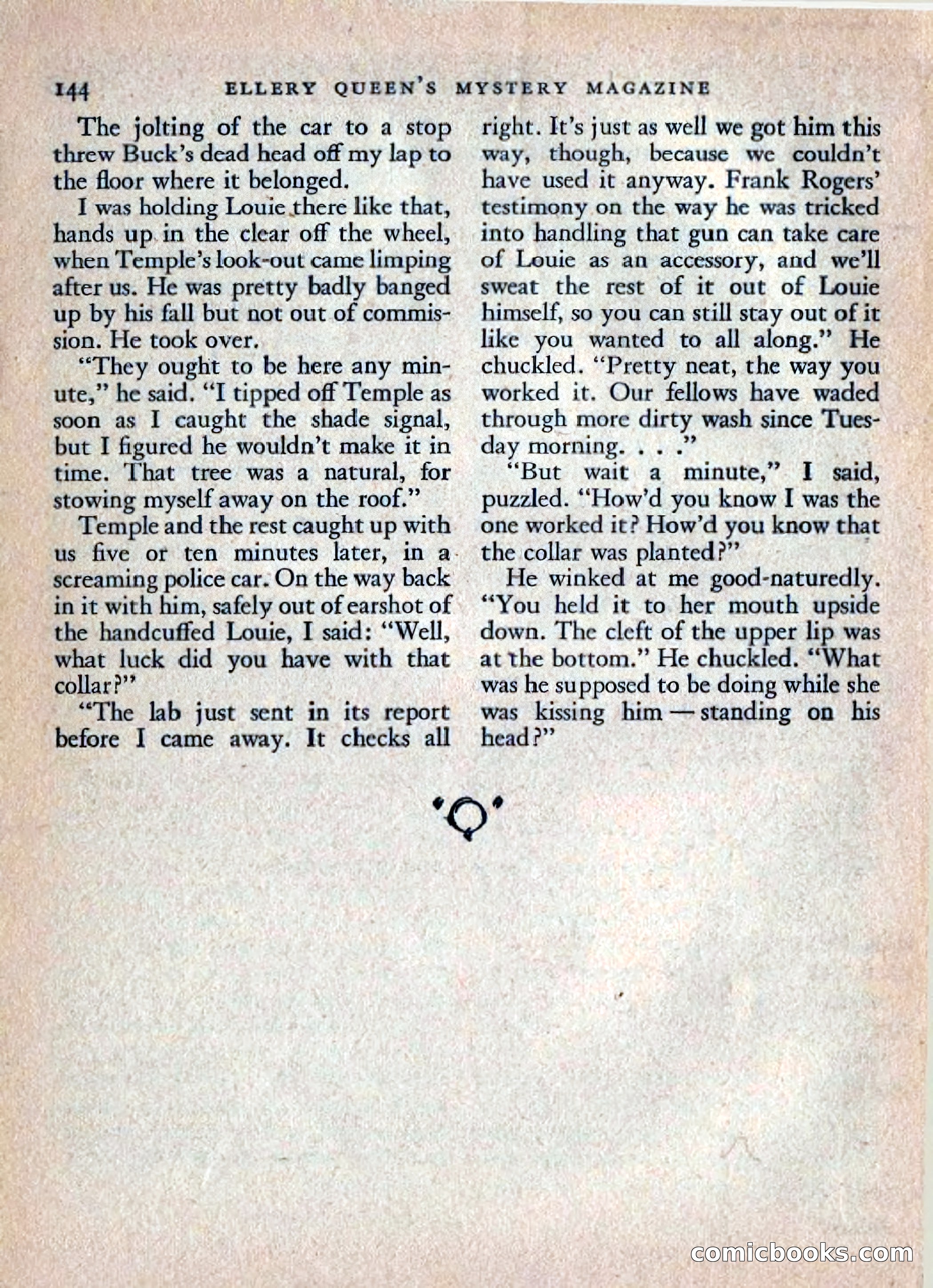 Ellery Queen's Mystery Magazine, July 1949 — page 147 of 149