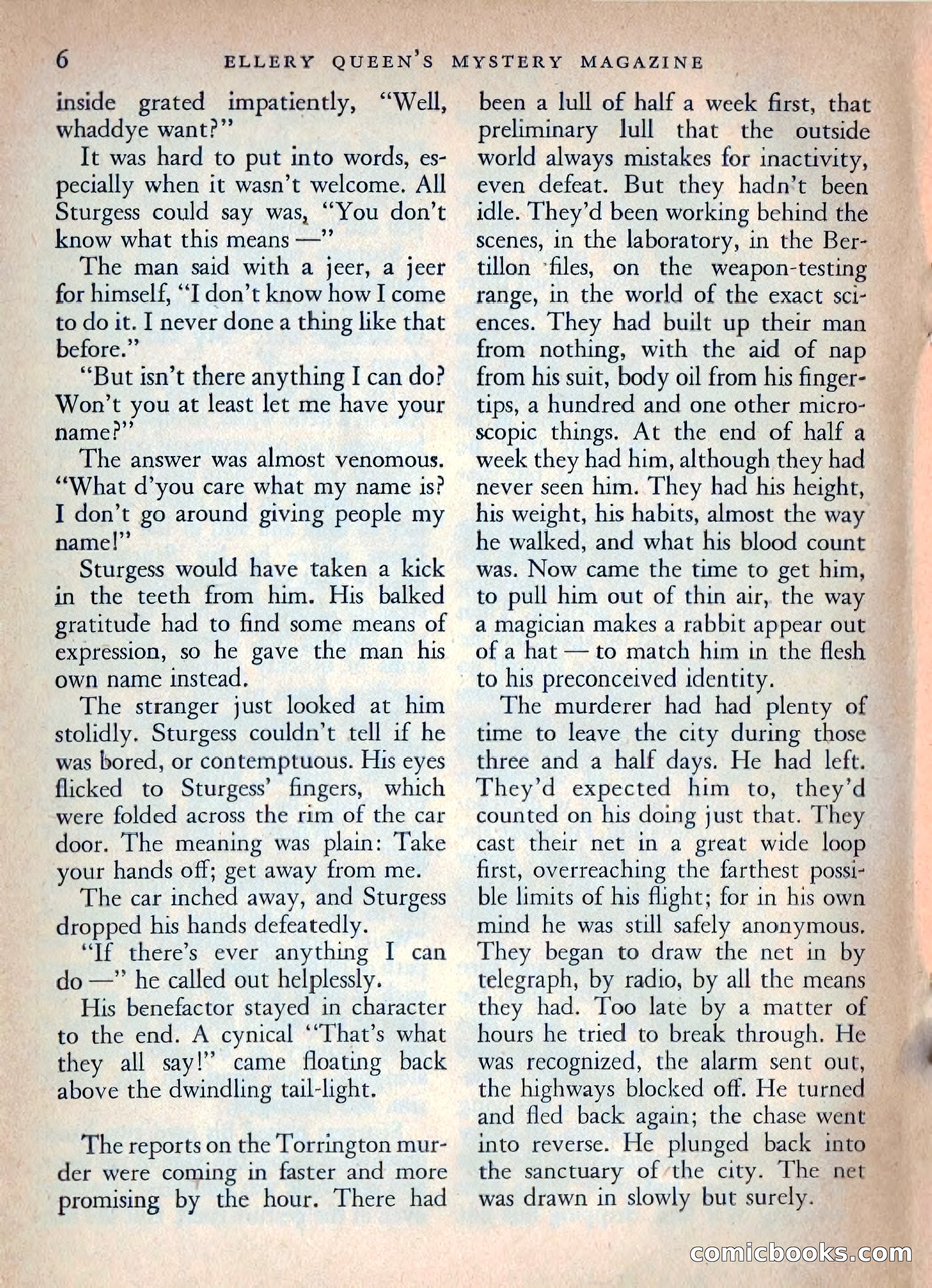 Ellery Queen's Mystery Magazine, October 1954 — page 9 of 148