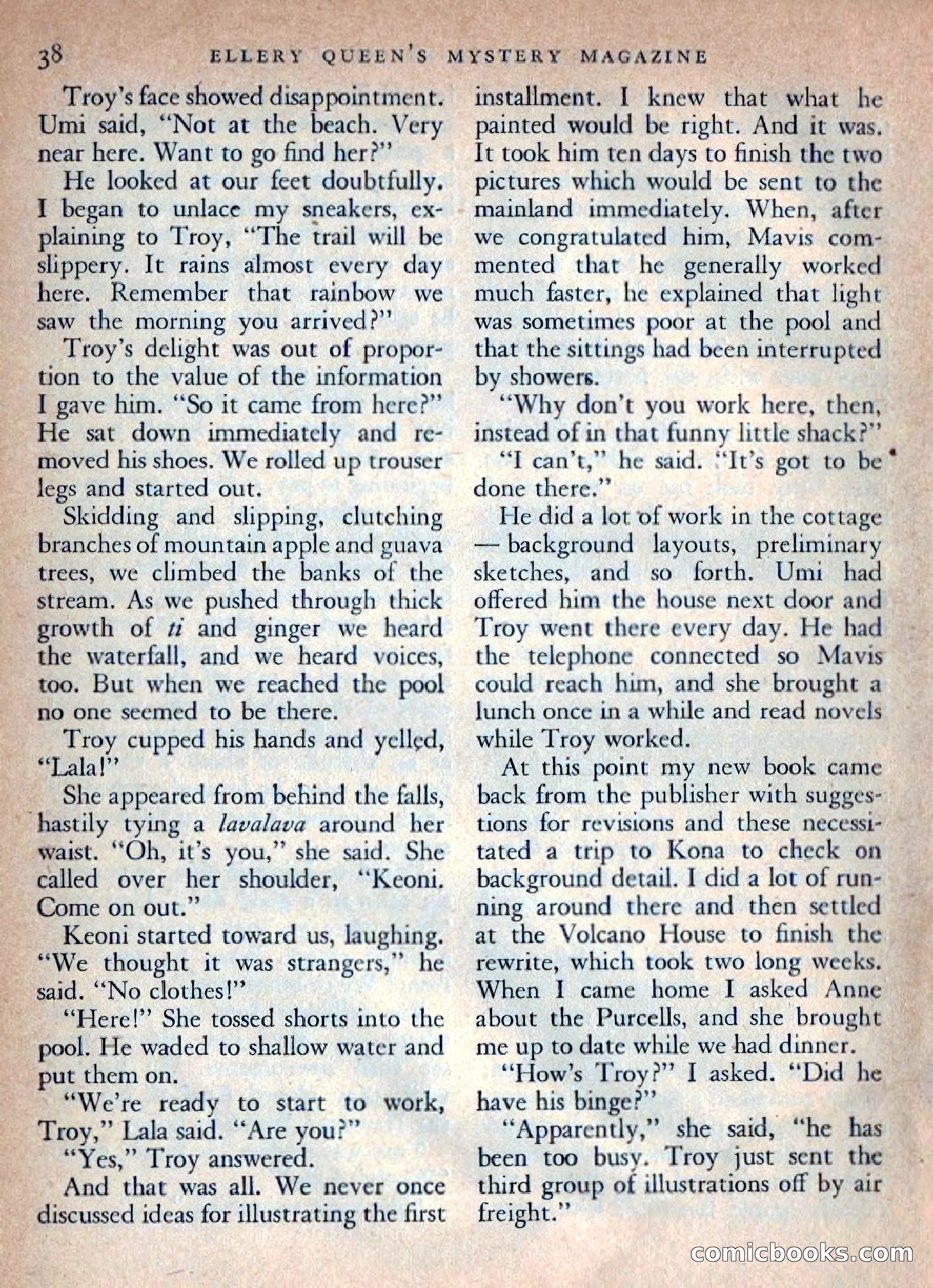 Ellery Queen's Mystery Magazine, October 1954 — page 41 of 148