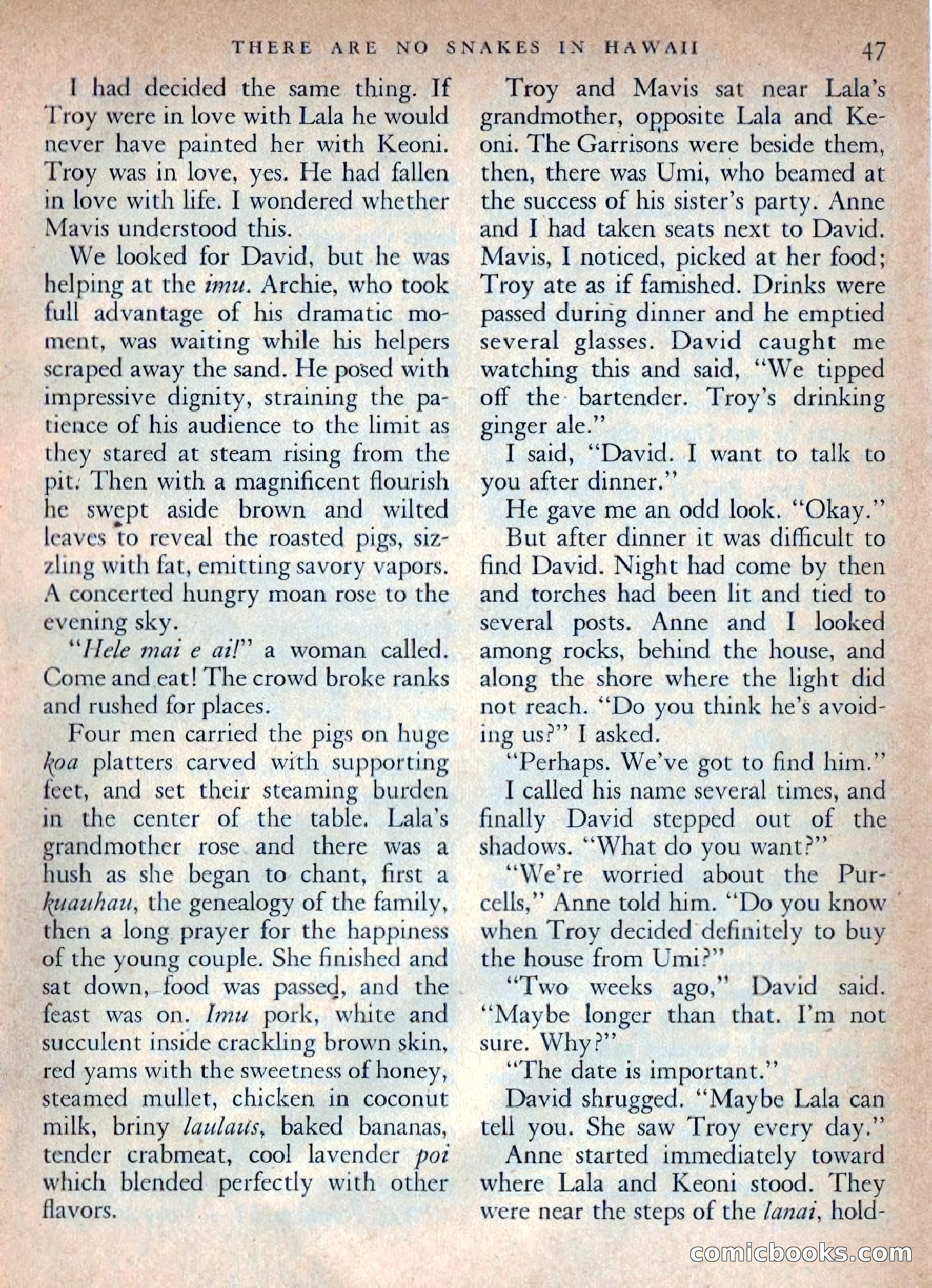 Ellery Queen's Mystery Magazine, October 1954 — page 50 of 148