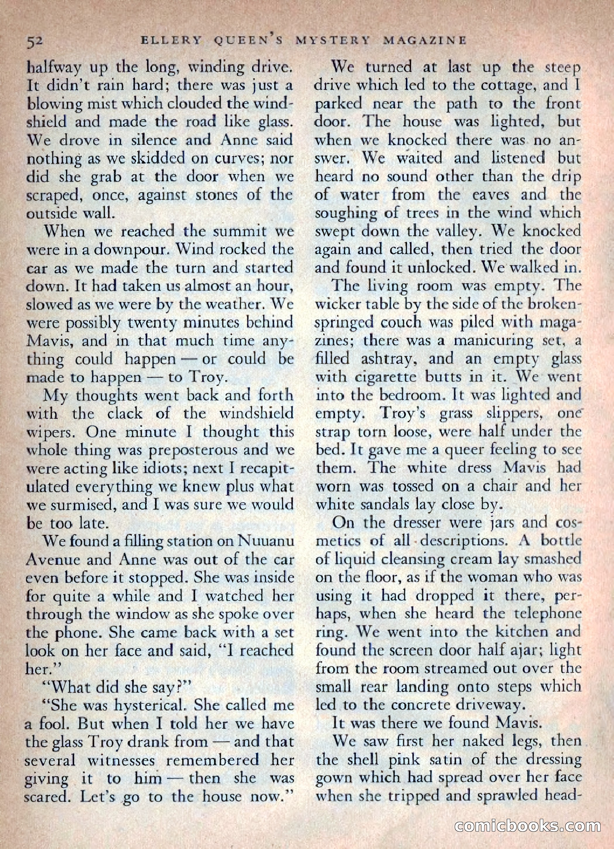 Ellery Queen's Mystery Magazine, October 1954 — page 55 of 148