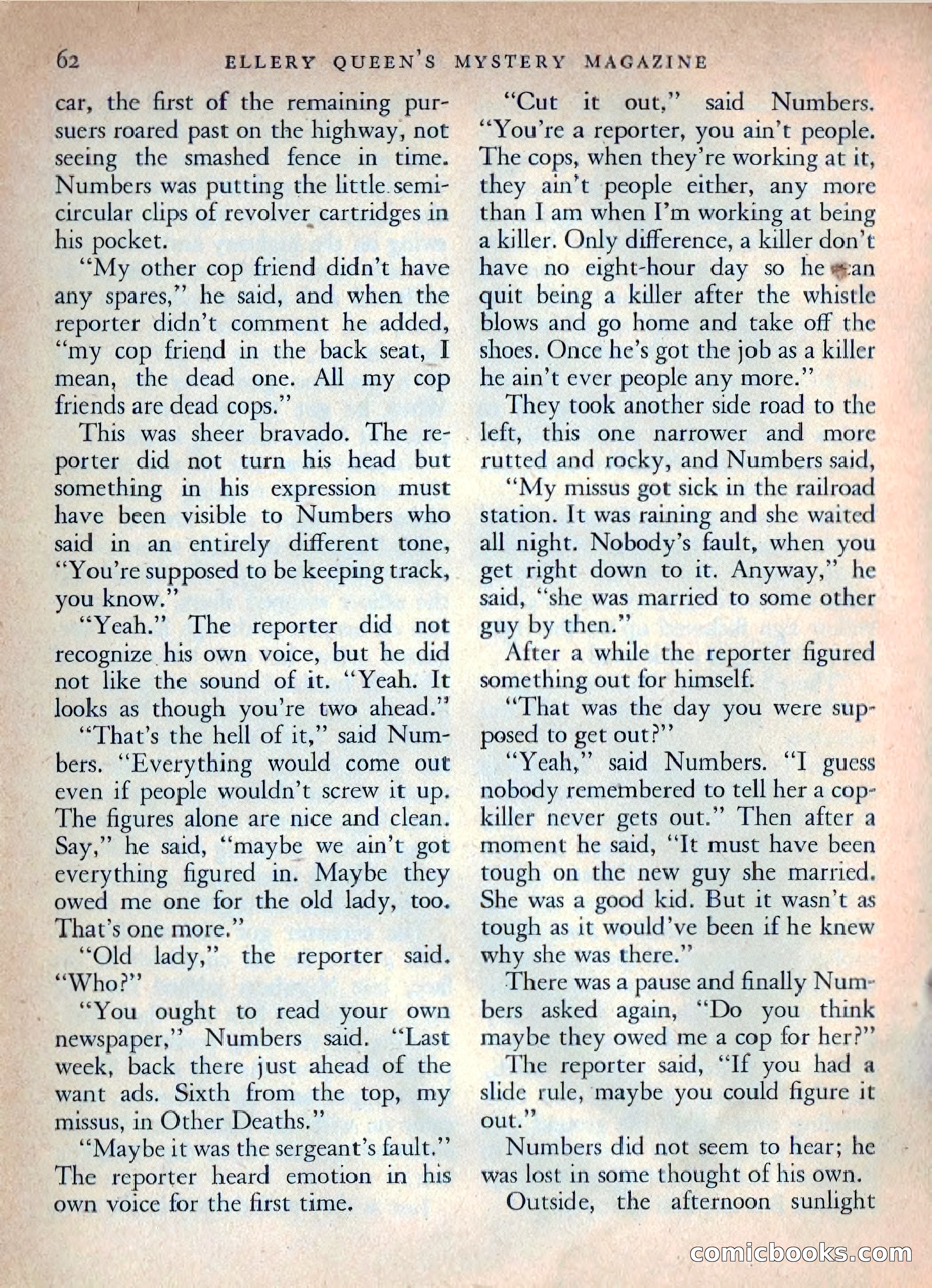 Ellery Queen's Mystery Magazine, October 1954 — page 65 of 148
