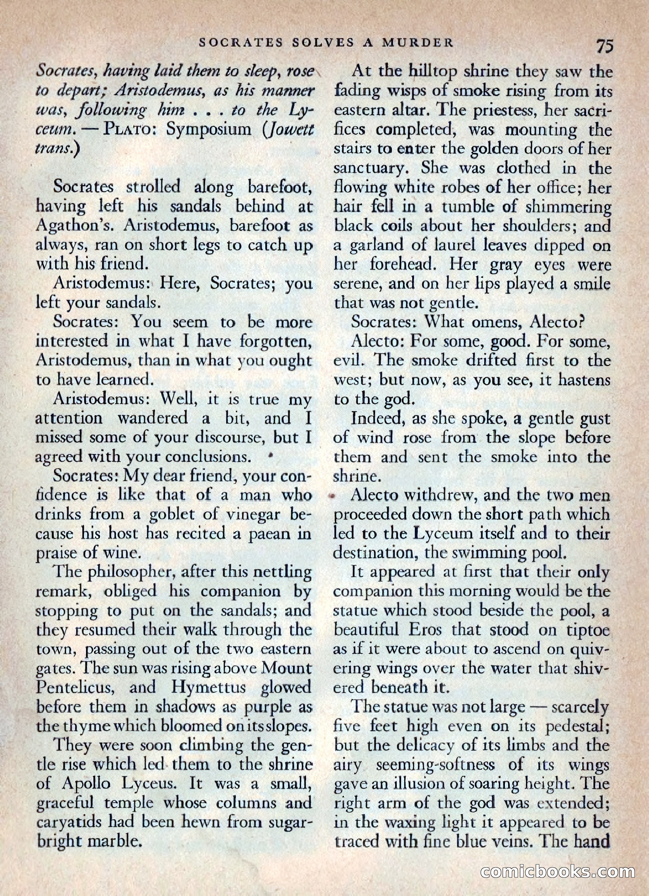 Ellery Queen's Mystery Magazine, October 1954 — page 78 of 148
