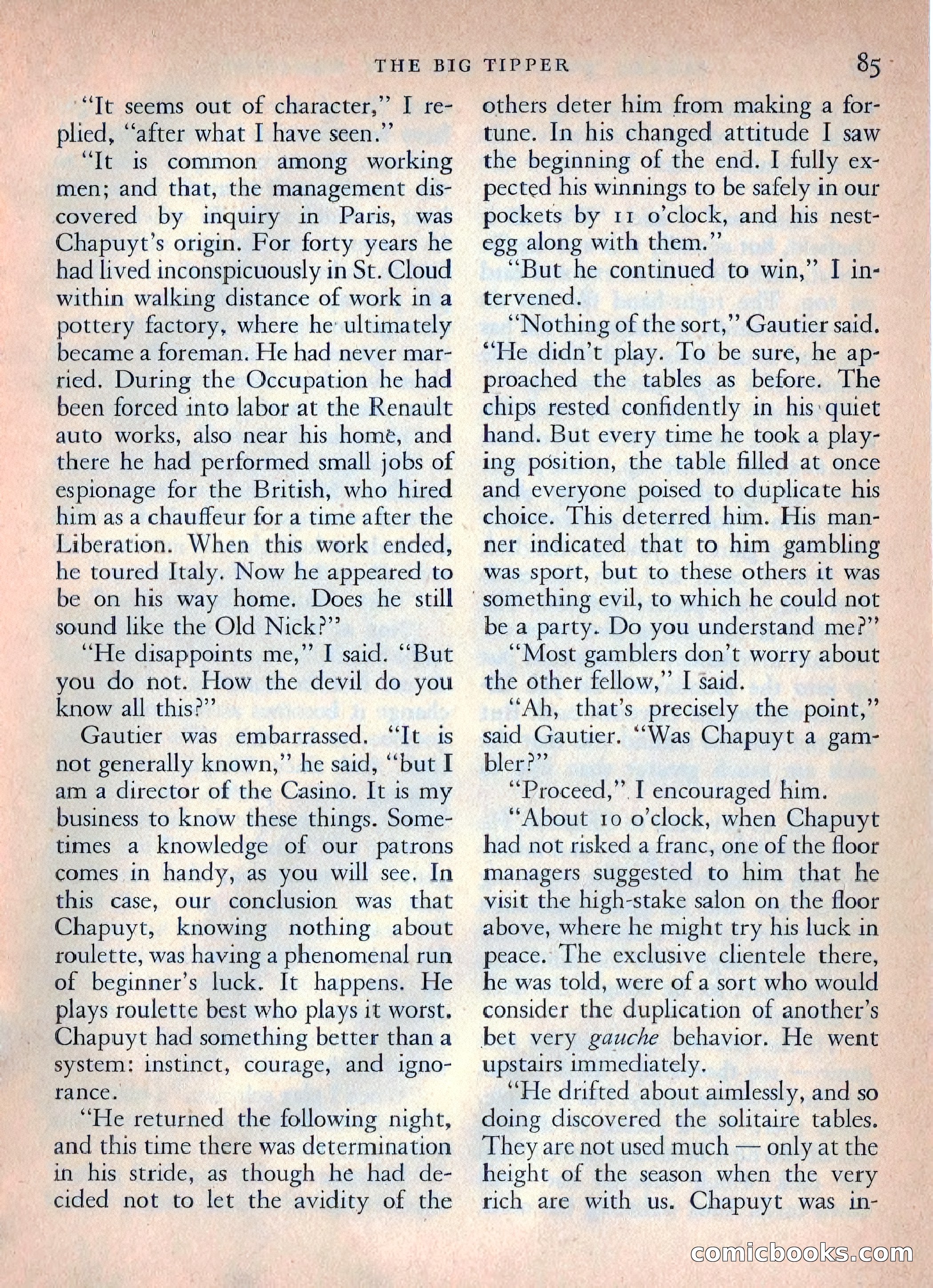 Ellery Queen's Mystery Magazine, October 1954 — page 88 of 148