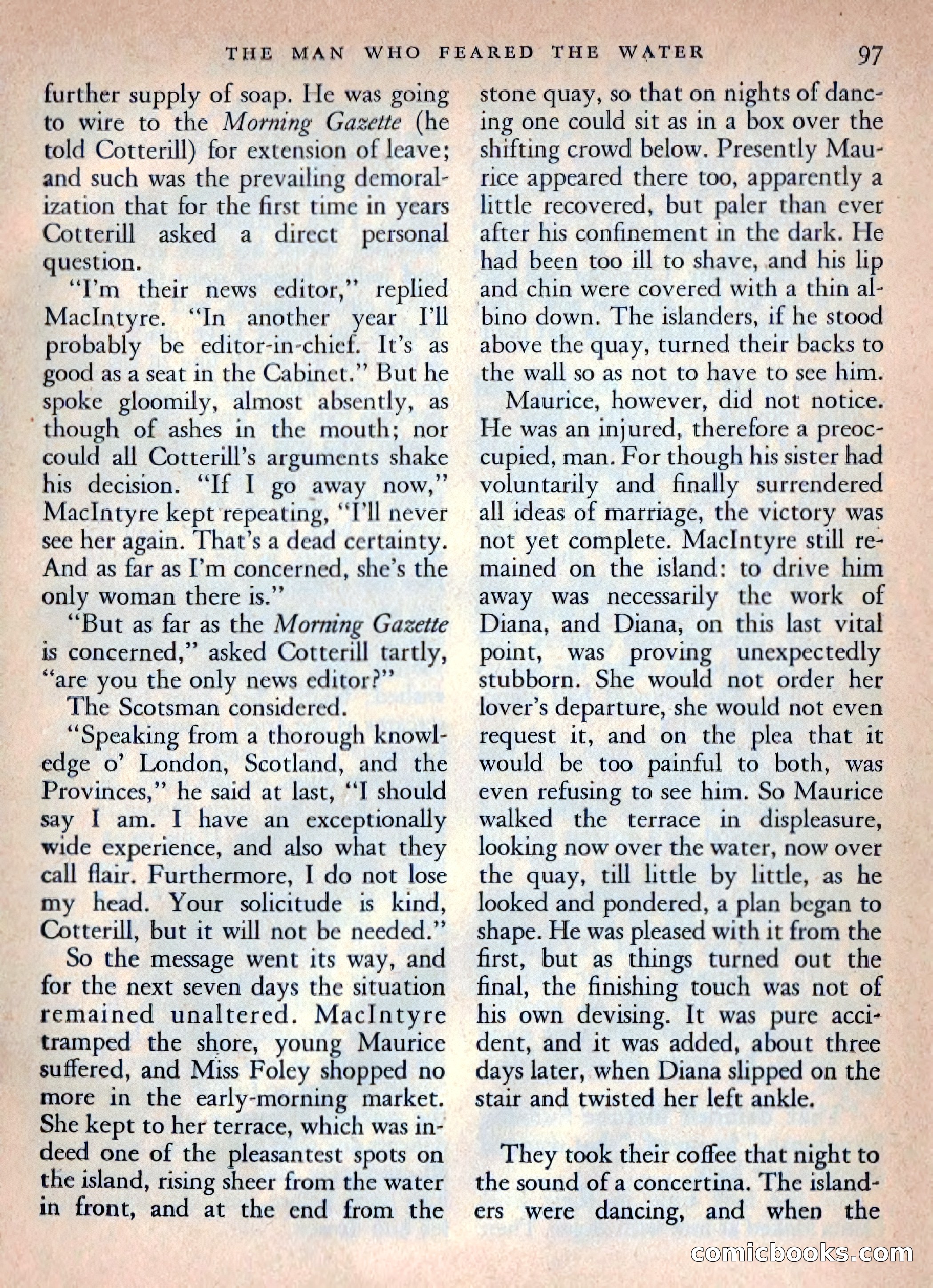 Ellery Queen's Mystery Magazine, October 1954 — page 100 of 148