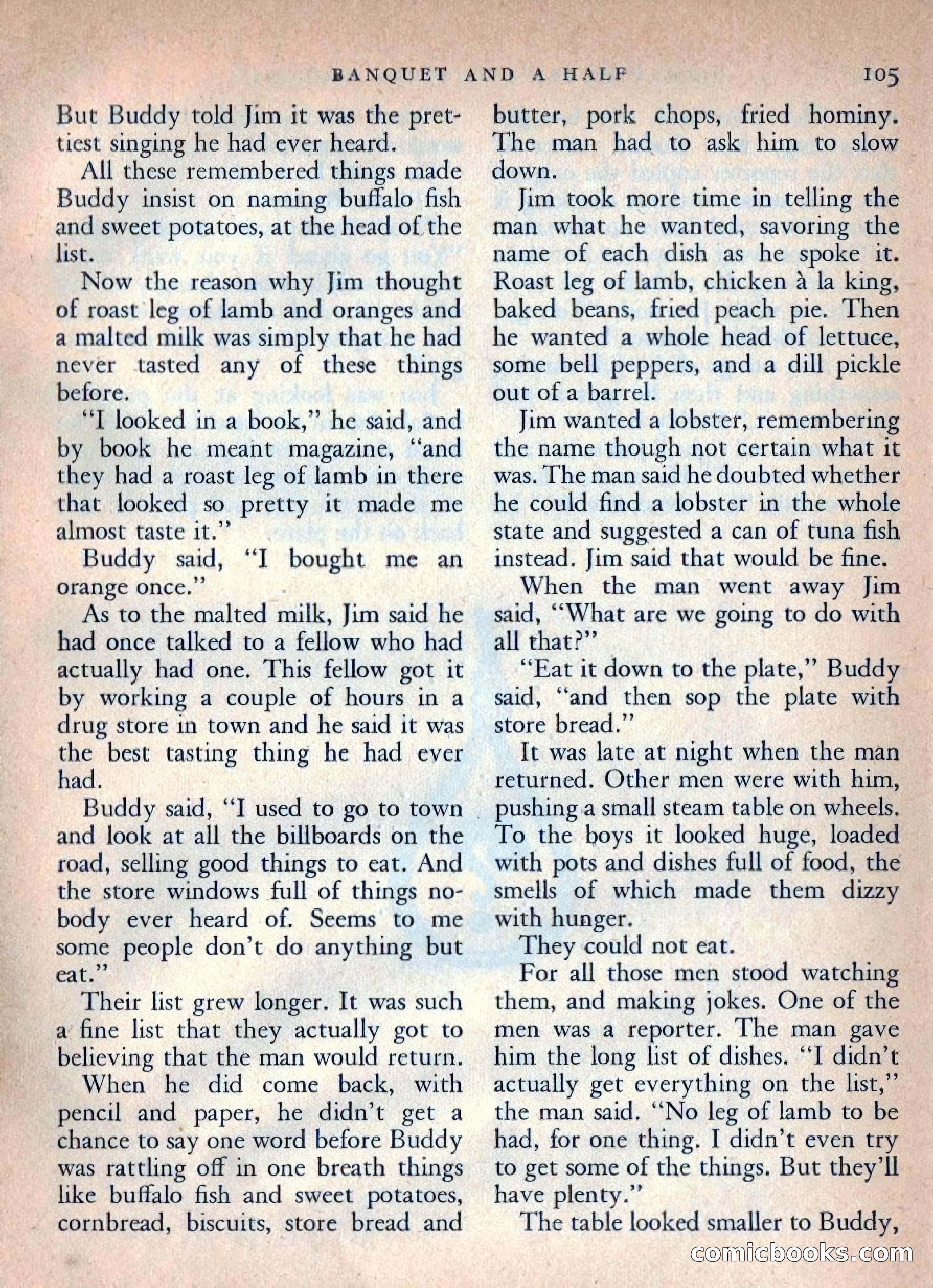 Ellery Queen's Mystery Magazine, October 1954 — page 108 of 148
