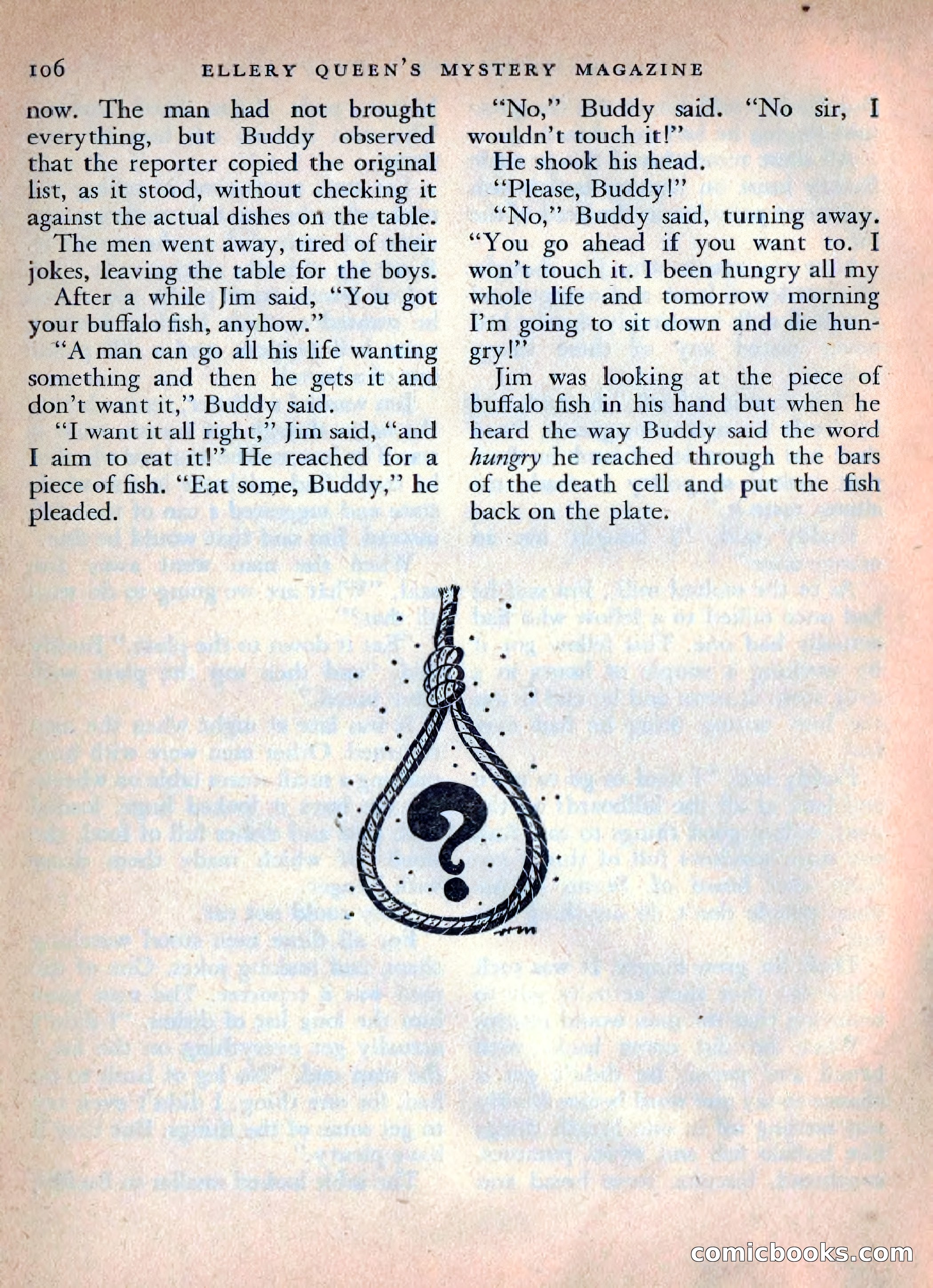Ellery Queen's Mystery Magazine, October 1954 — page 109 of 148