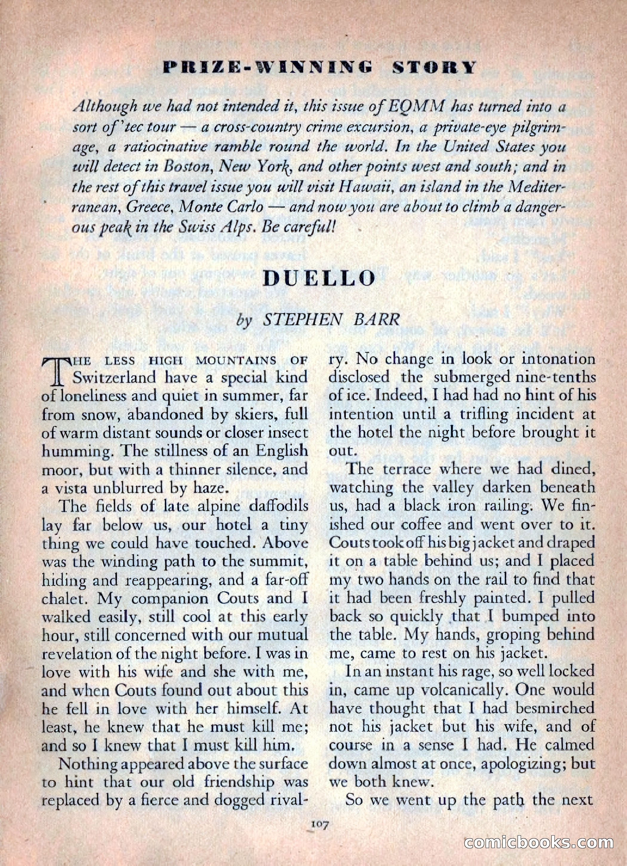 Ellery Queen's Mystery Magazine, October 1954 — page 110 of 148