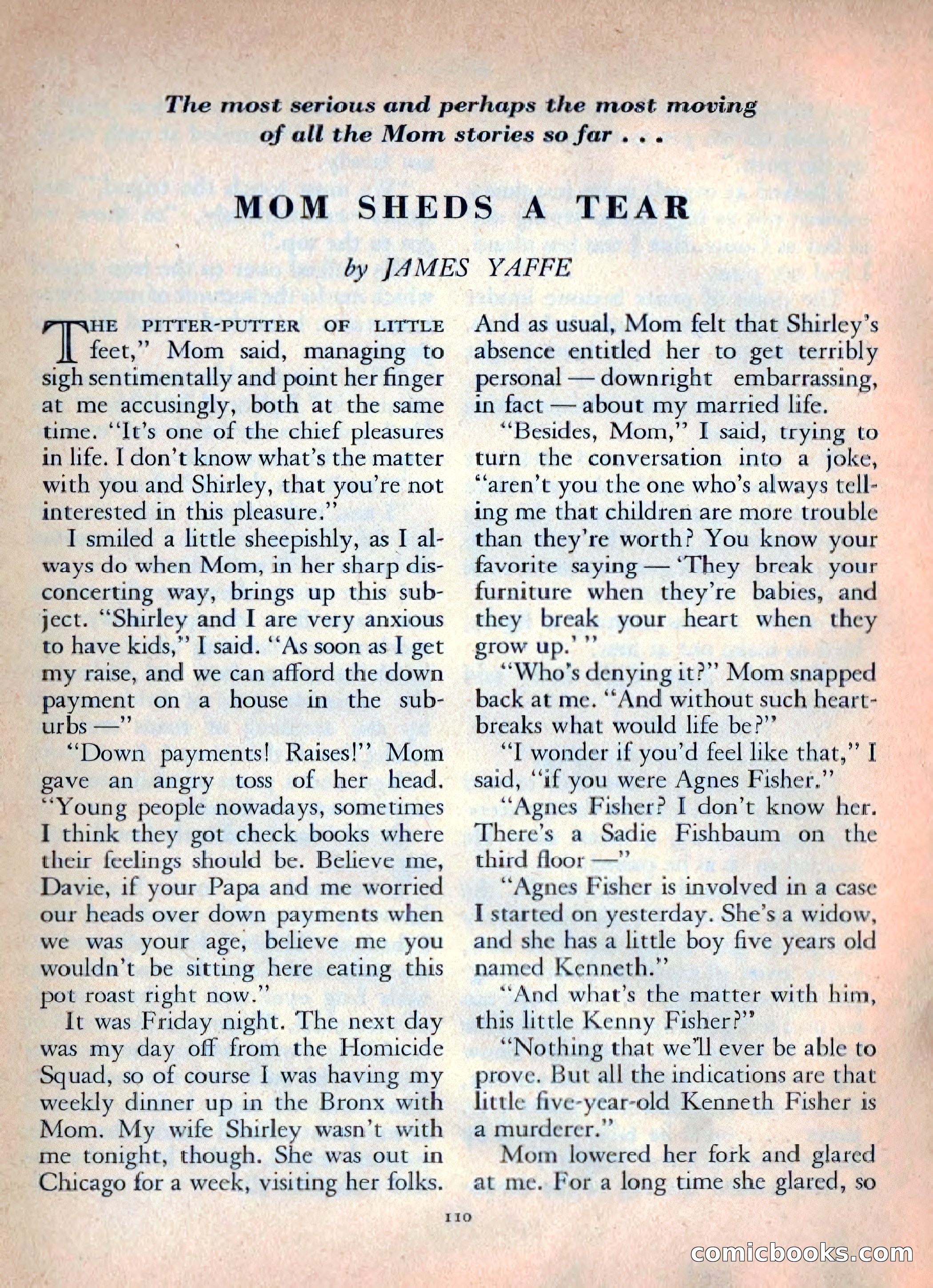 Ellery Queen's Mystery Magazine, October 1954 — page 113 of 148