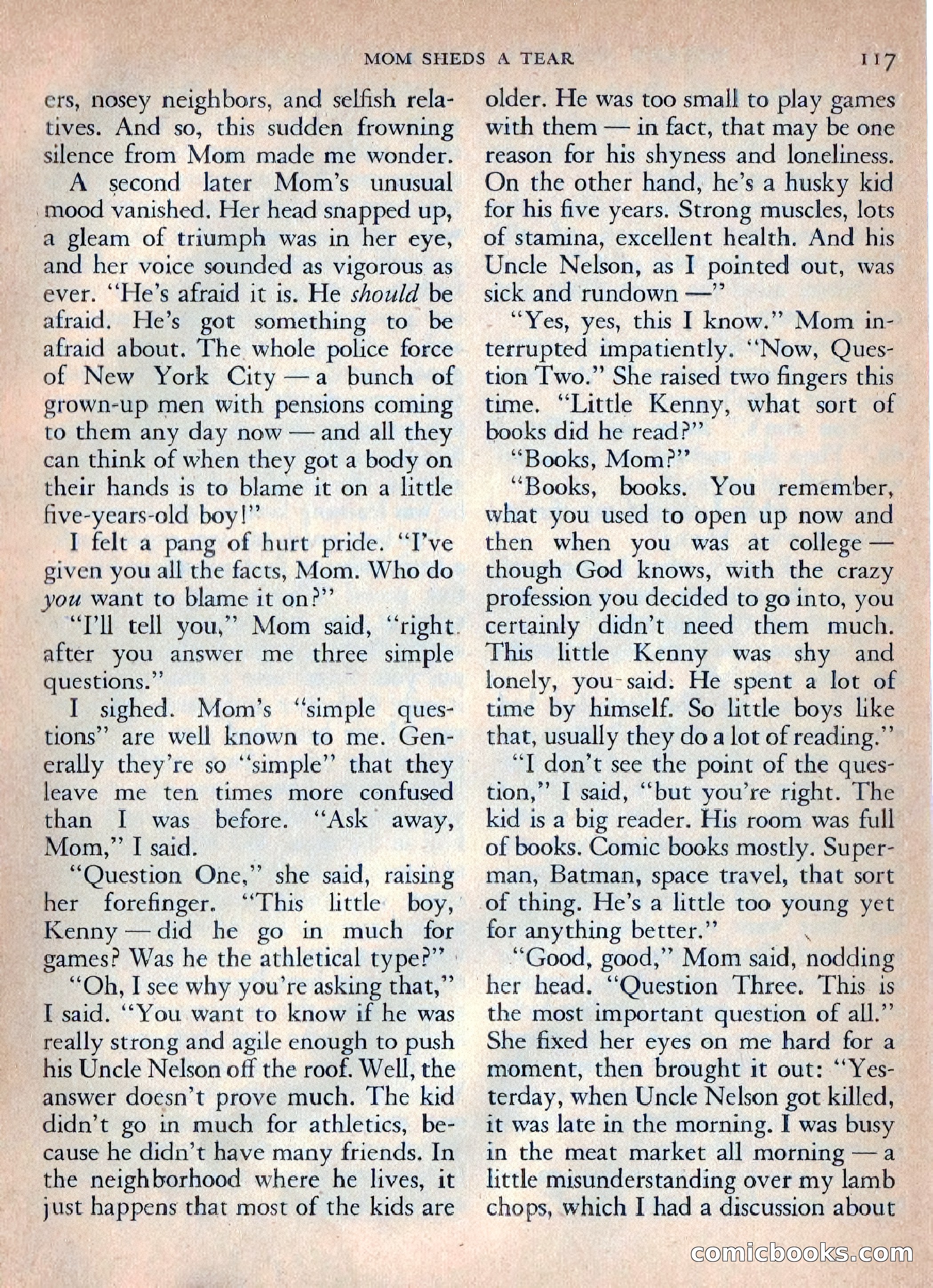 Ellery Queen's Mystery Magazine, October 1954 — page 120 of 148