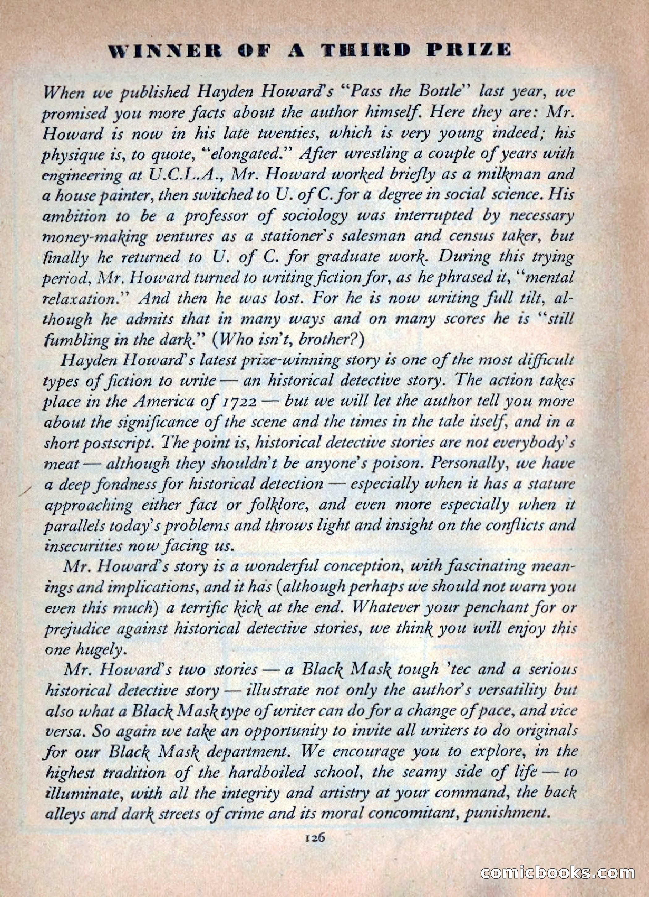 Ellery Queen's Mystery Magazine, October 1954 — page 129 of 148