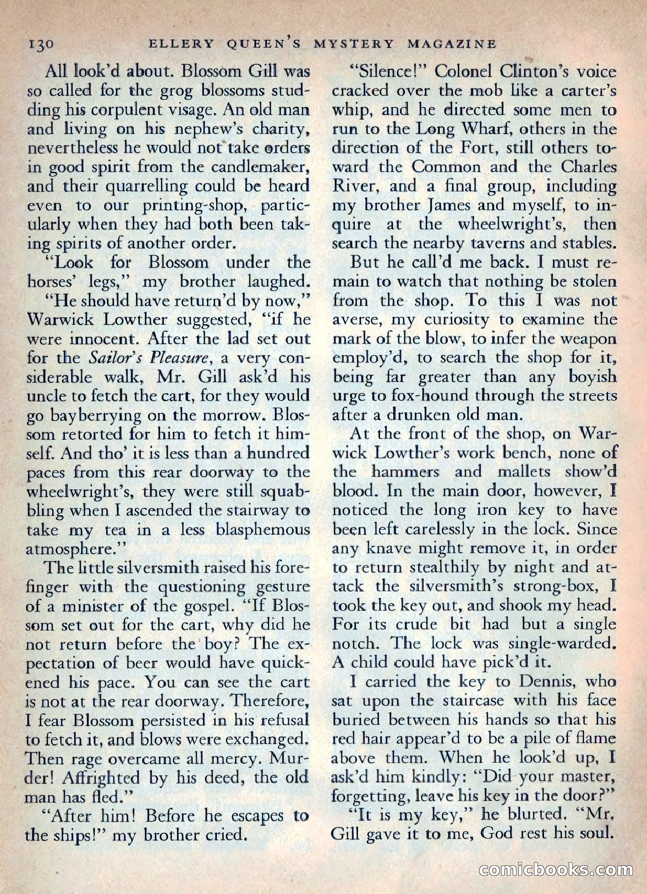 Ellery Queen's Mystery Magazine, October 1954 — page 133 of 148