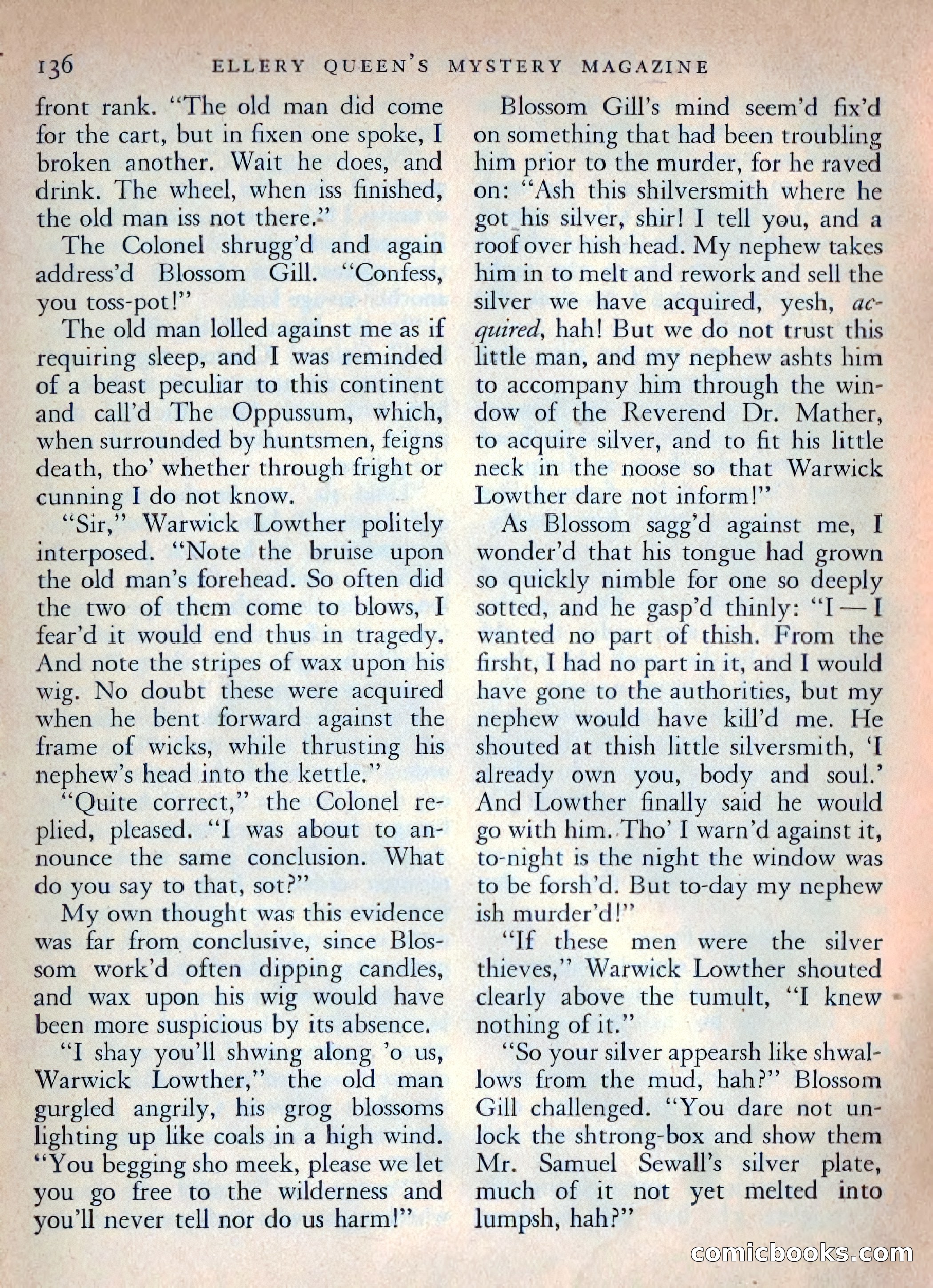 Ellery Queen's Mystery Magazine, October 1954 — page 139 of 148