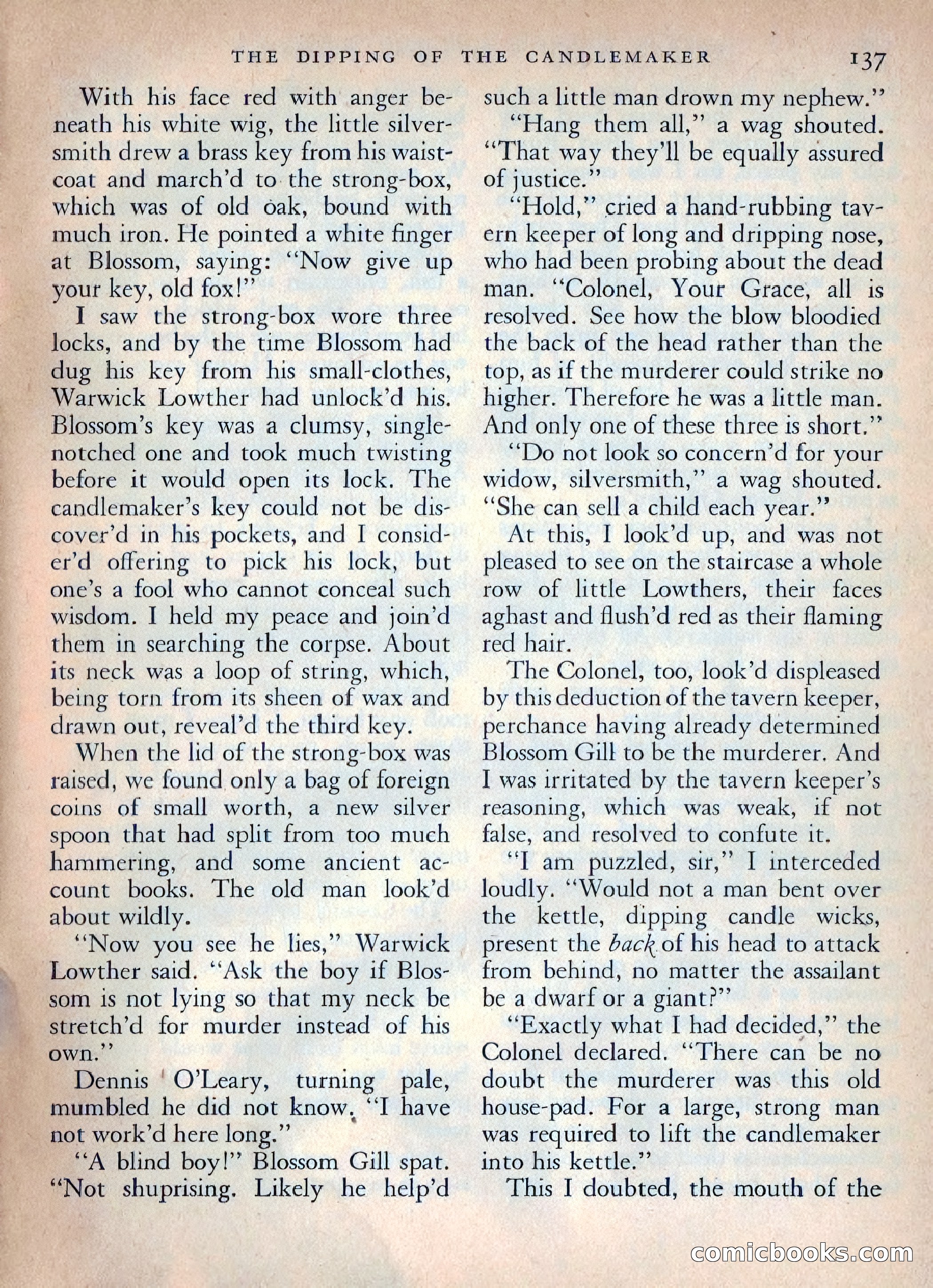 Ellery Queen's Mystery Magazine, October 1954 — page 140 of 148