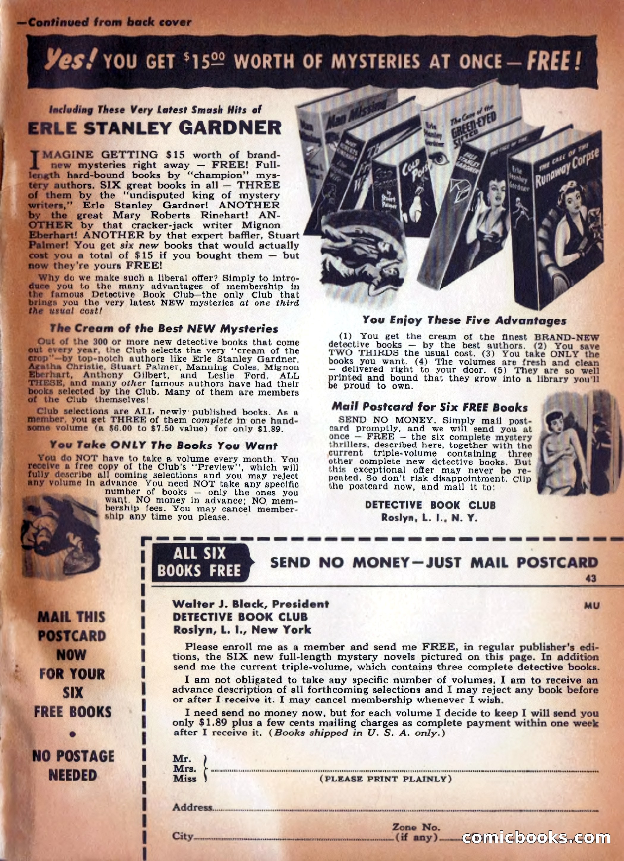 Ellery Queen's Mystery Magazine, October 1954 — page 148 of 148