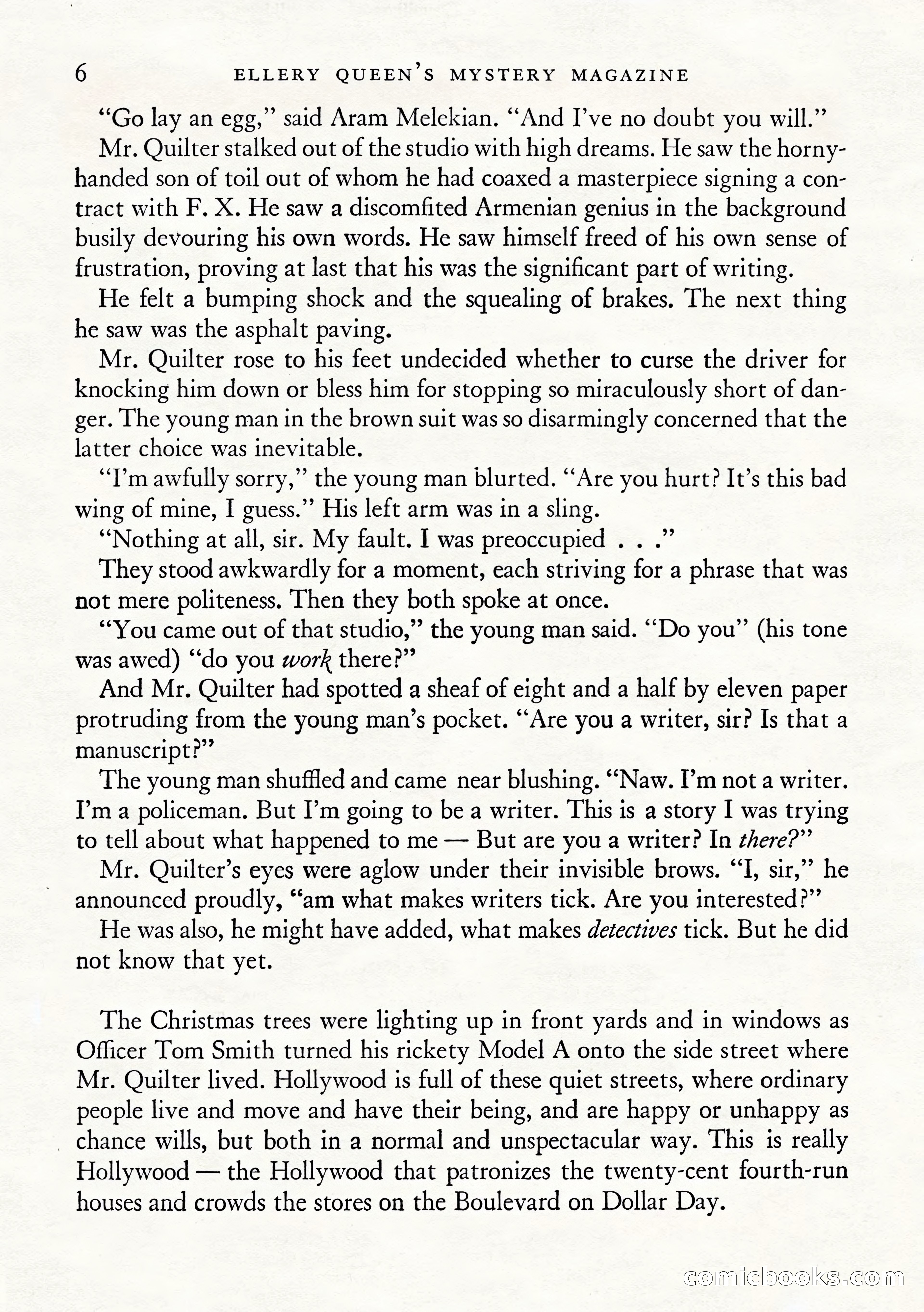 Ellery Queen's Mystery Magazine, January 1943 — page 8 of 132