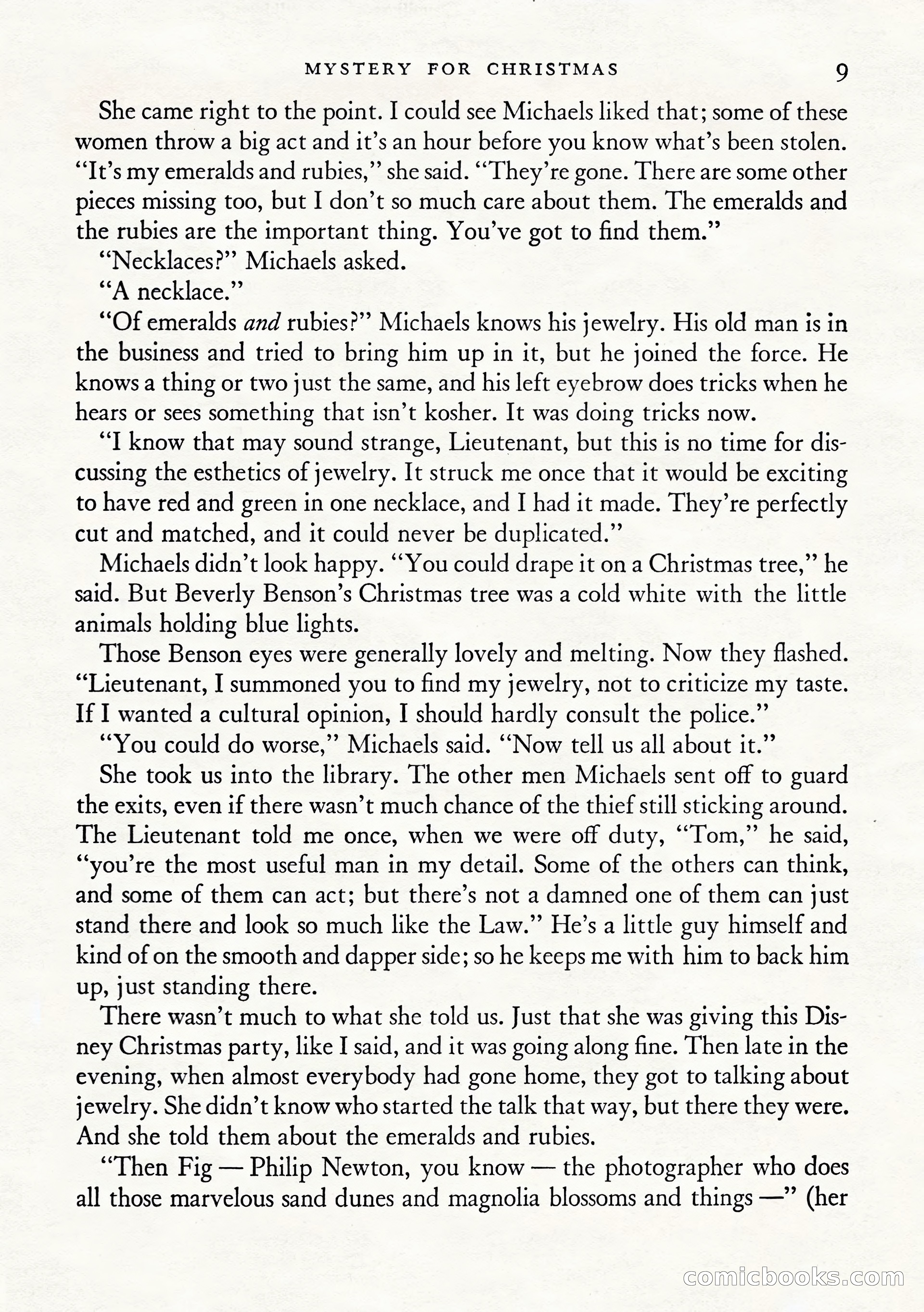 Ellery Queen's Mystery Magazine, January 1943 — page 11 of 132