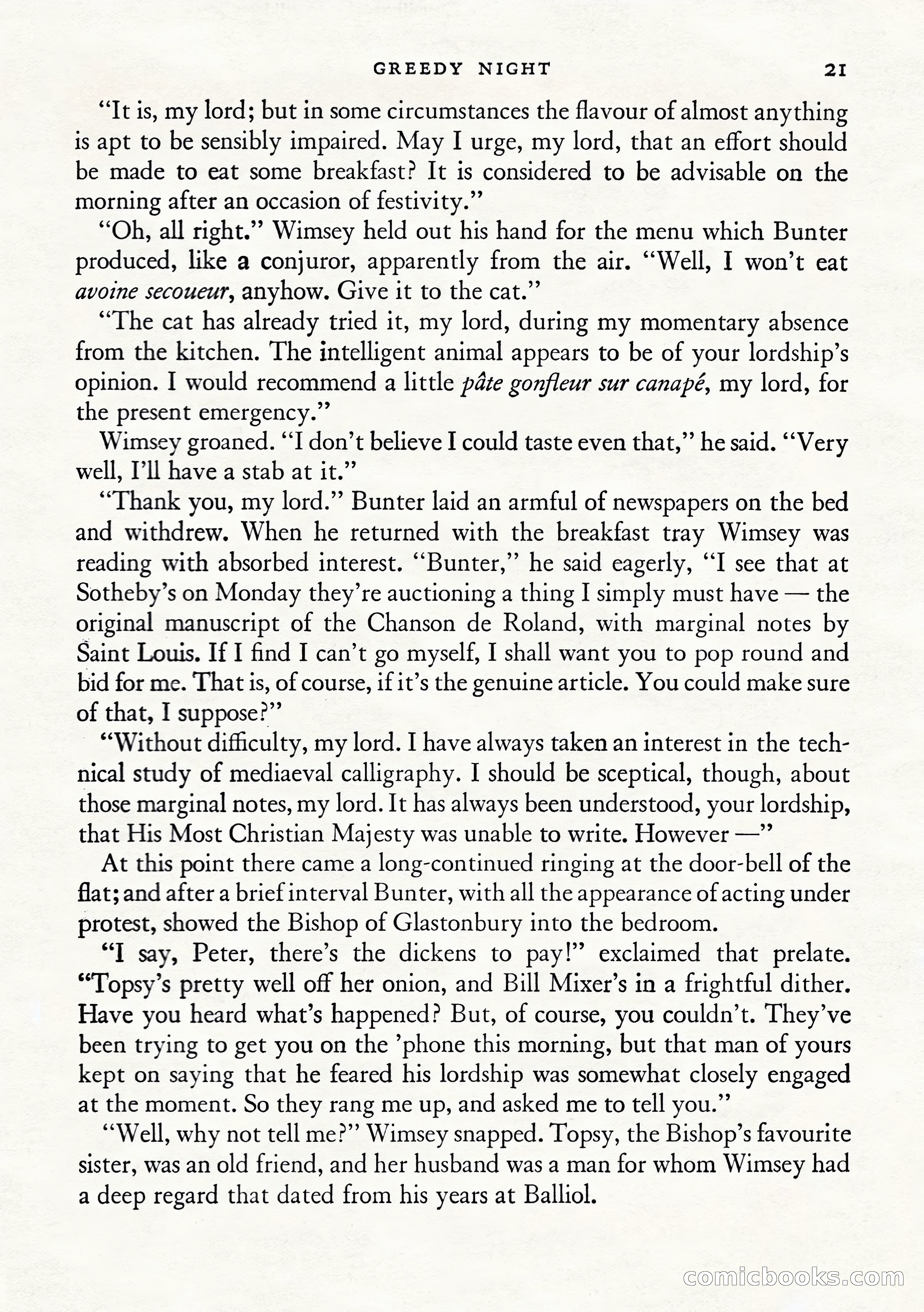 Ellery Queen's Mystery Magazine, January 1943 — page 23 of 132