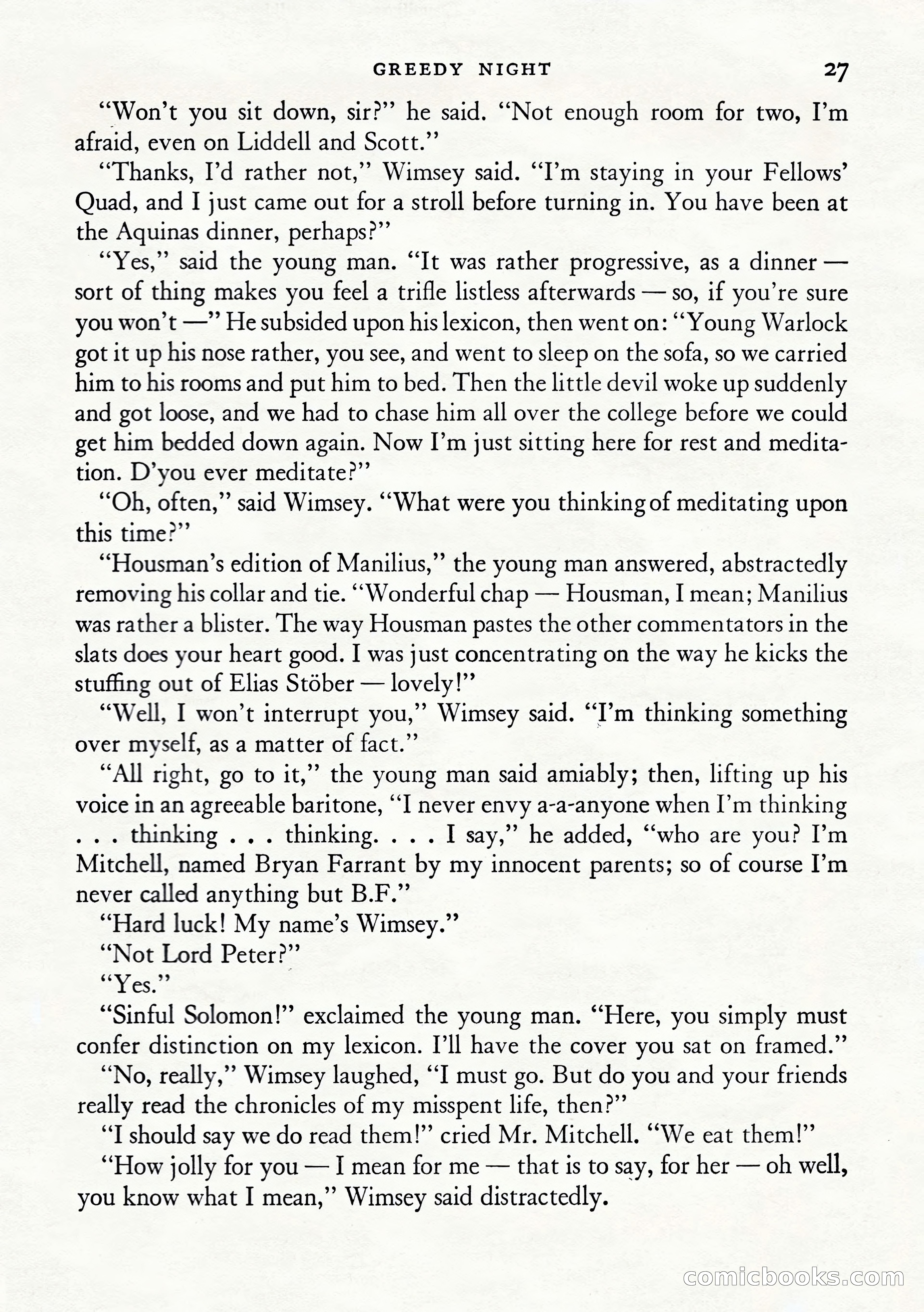 Ellery Queen's Mystery Magazine, January 1943 — page 29 of 132