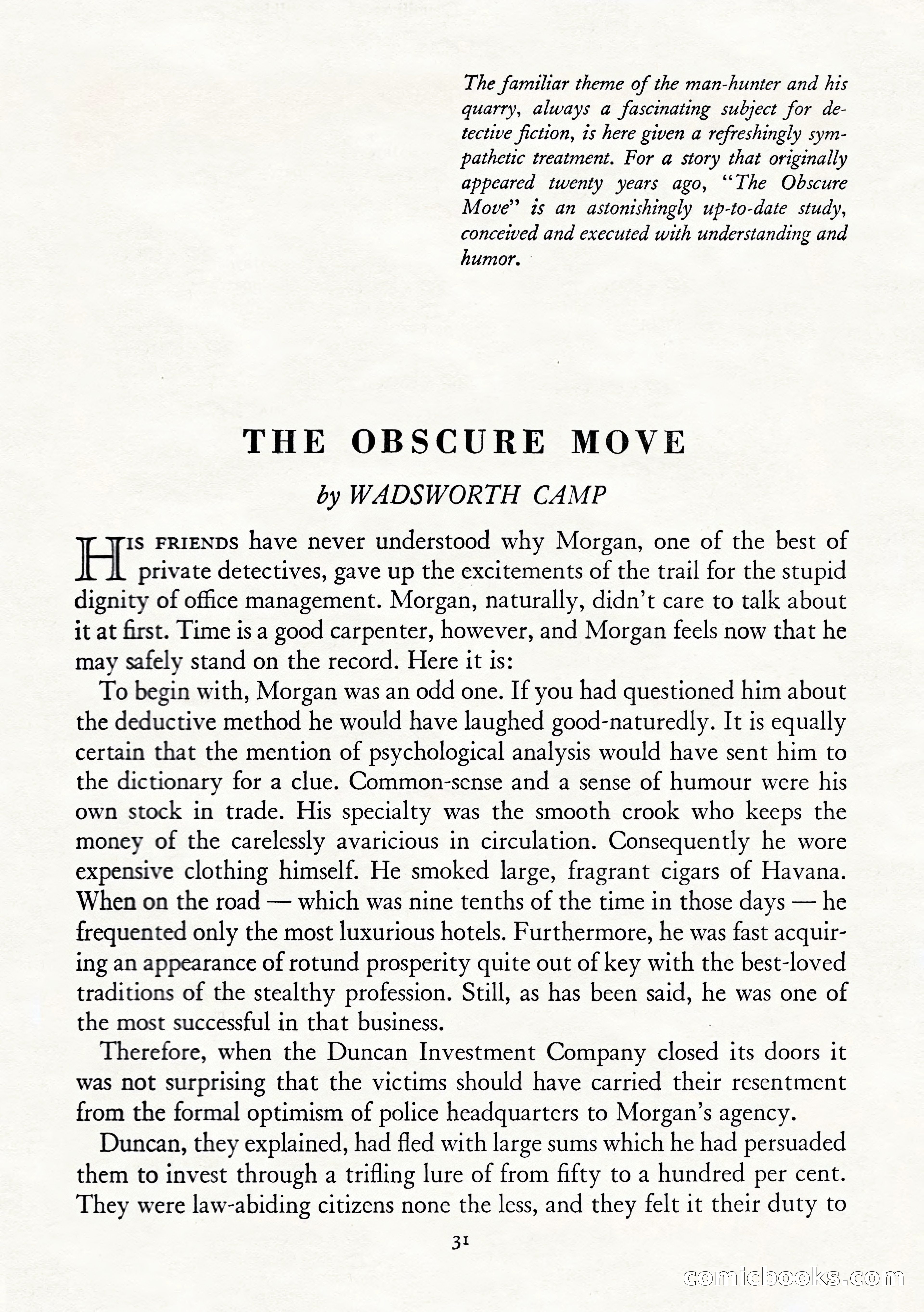 Ellery Queen's Mystery Magazine, January 1943 — page 33 of 132