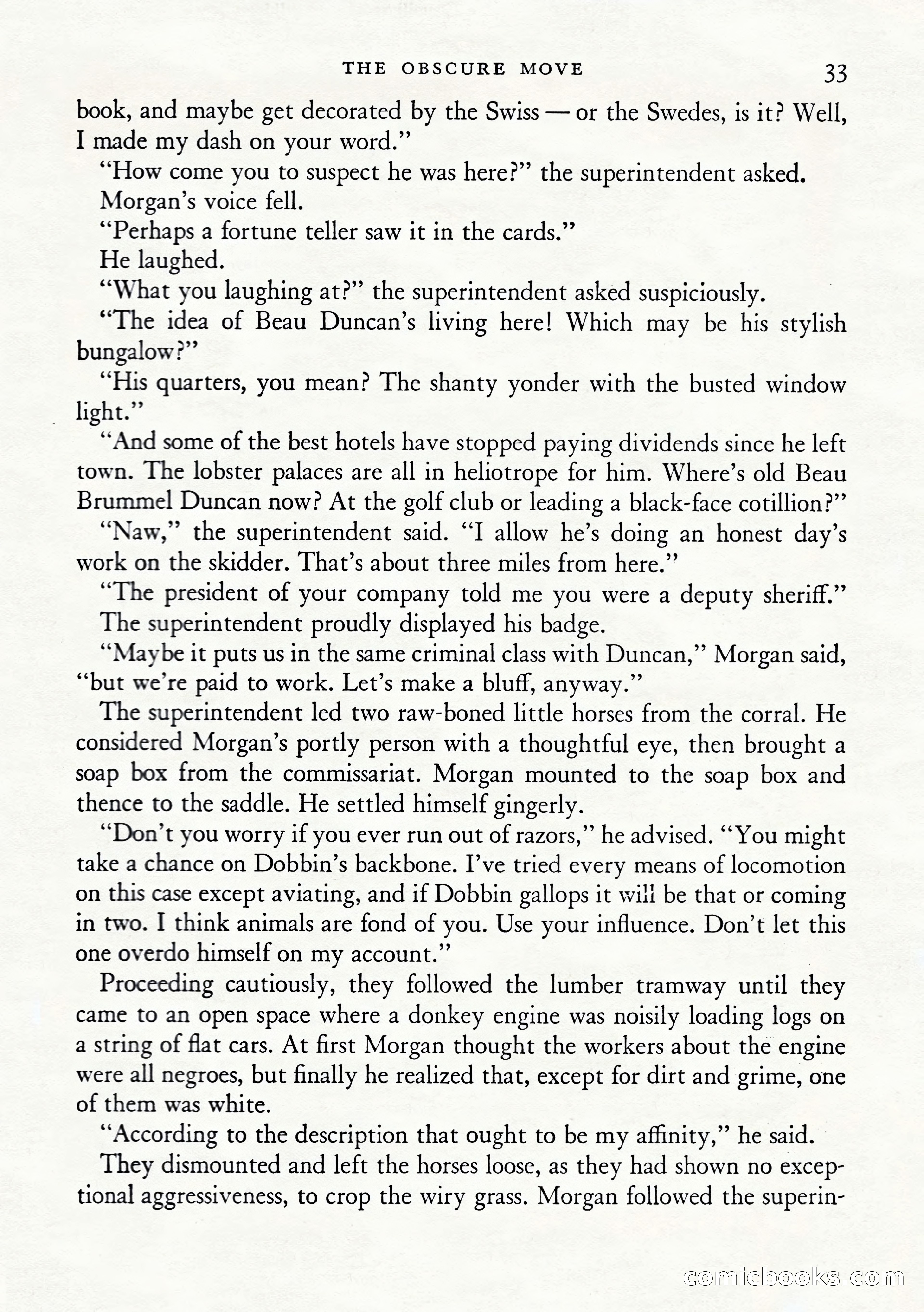 Ellery Queen's Mystery Magazine, January 1943 — page 35 of 132