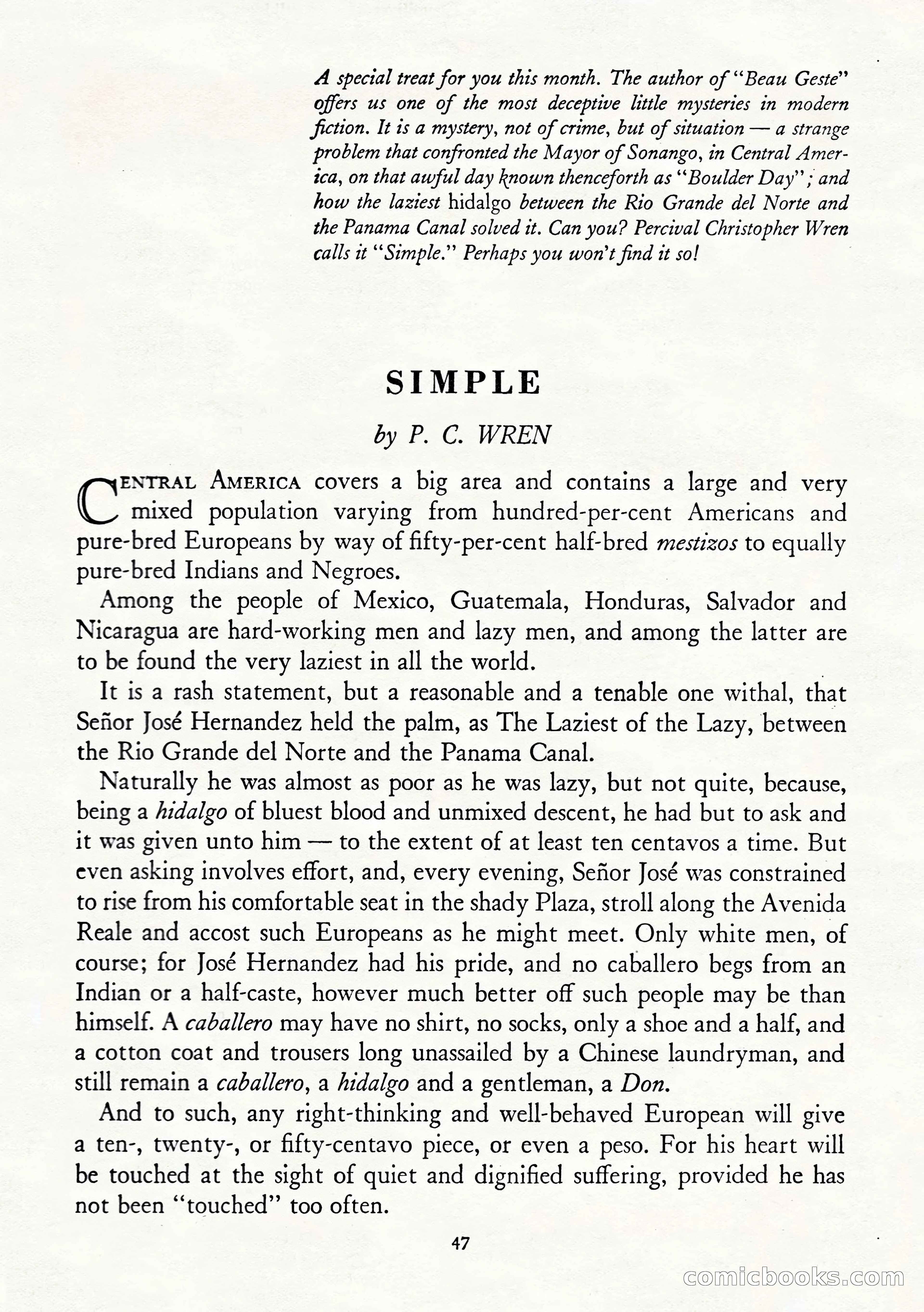Ellery Queen's Mystery Magazine, January 1943 — page 49 of 132