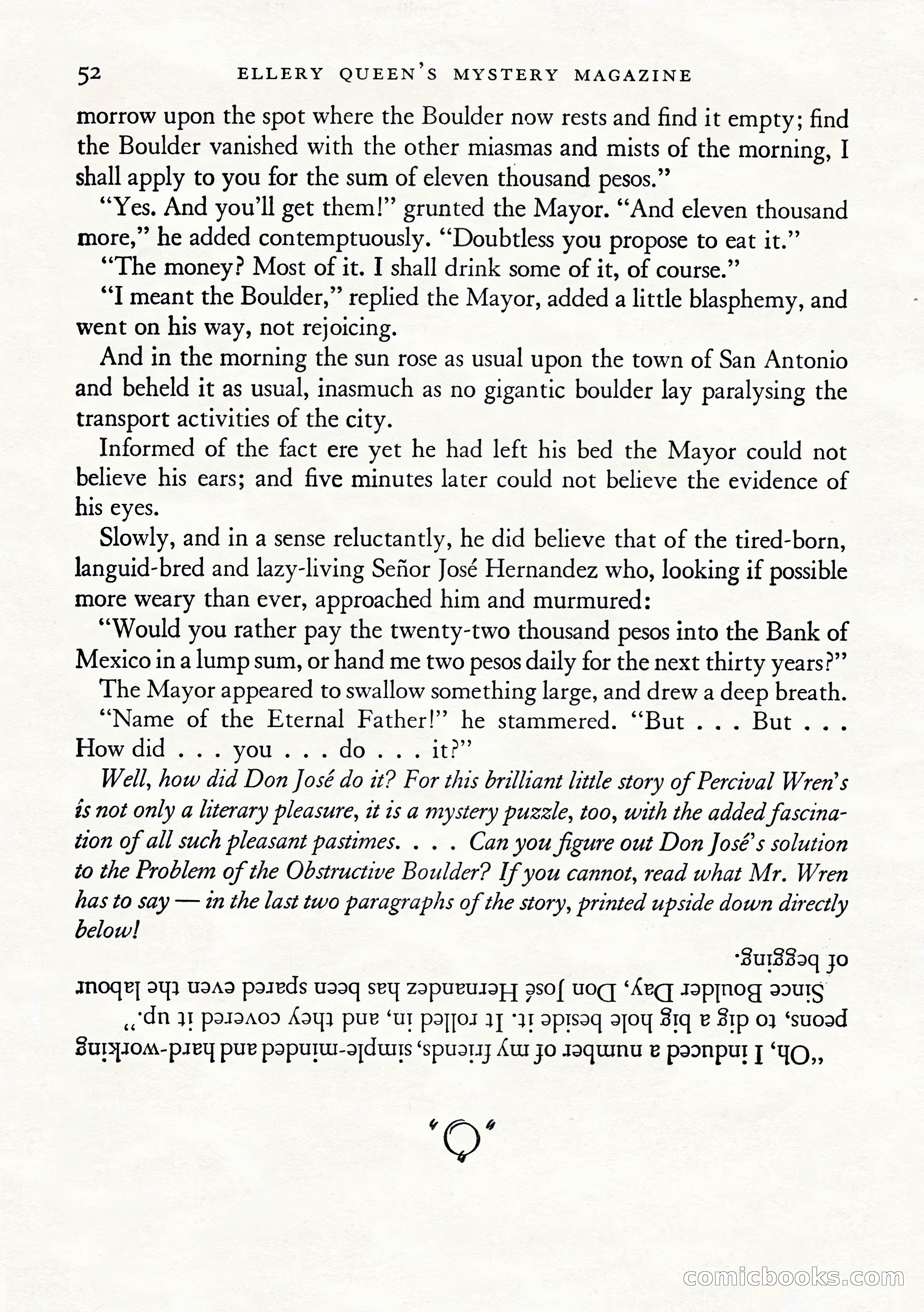 Ellery Queen's Mystery Magazine, January 1943 — page 54 of 132