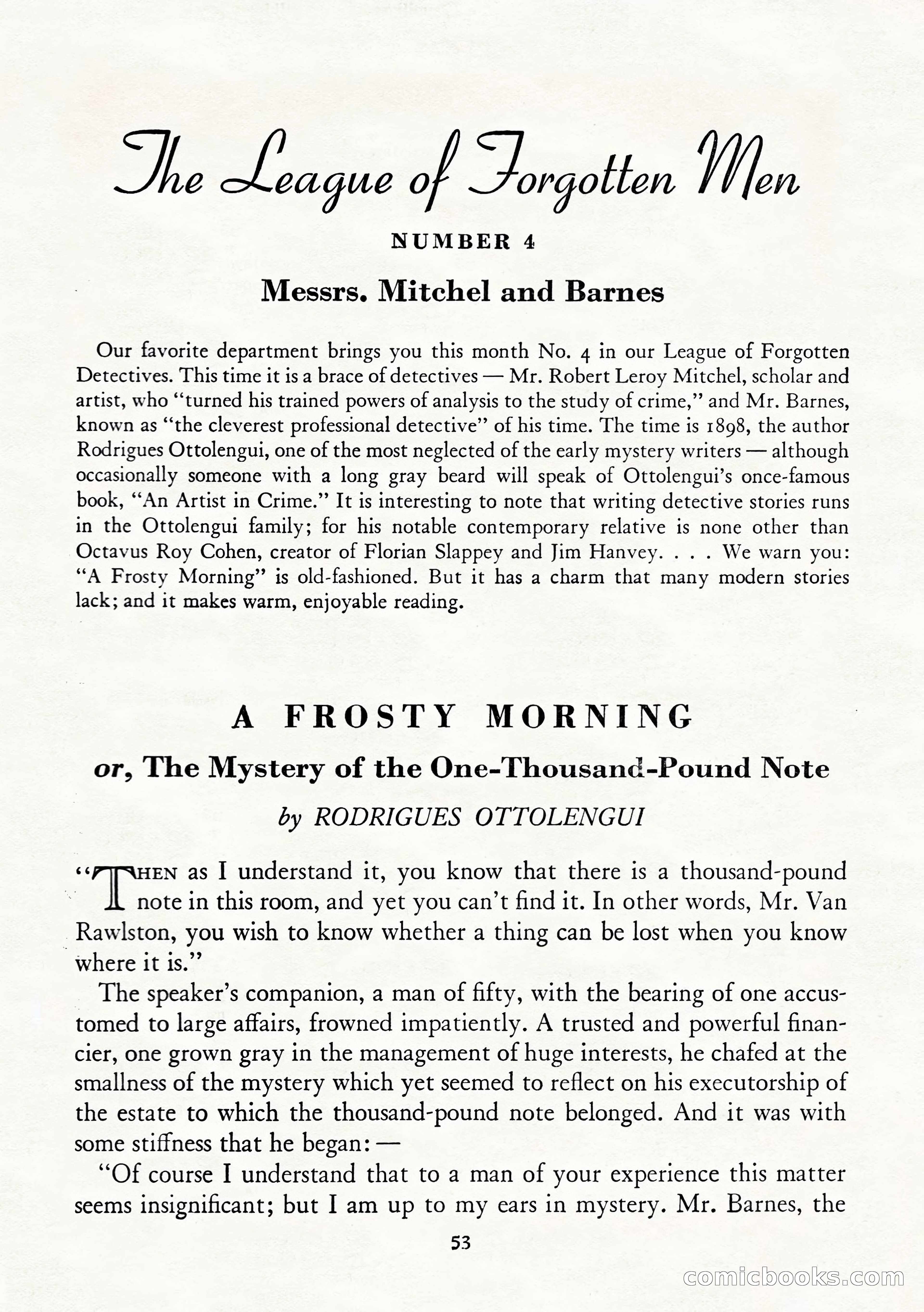 Ellery Queen's Mystery Magazine, January 1943 — page 55 of 132