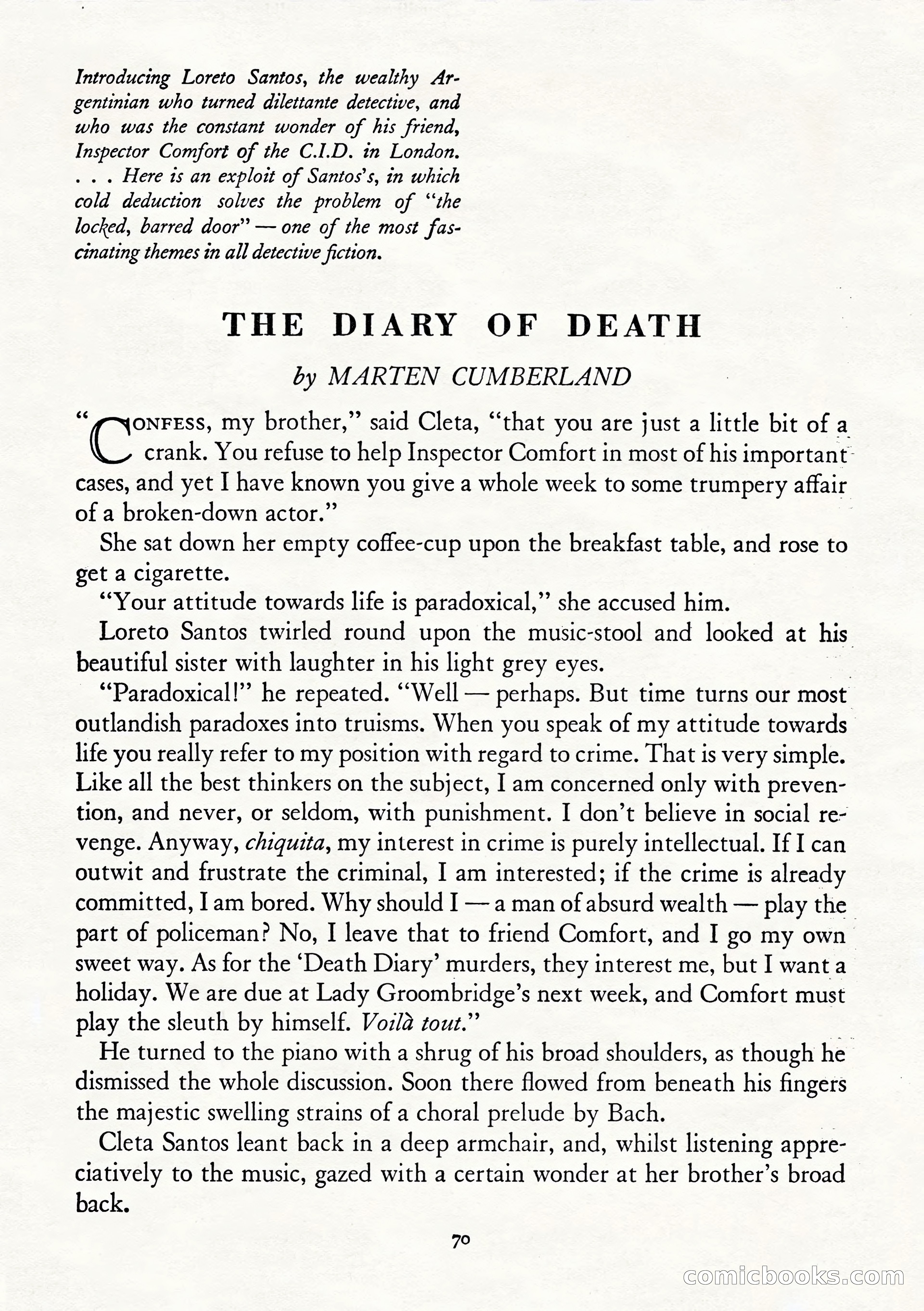 Ellery Queen's Mystery Magazine, January 1943 — page 72 of 132