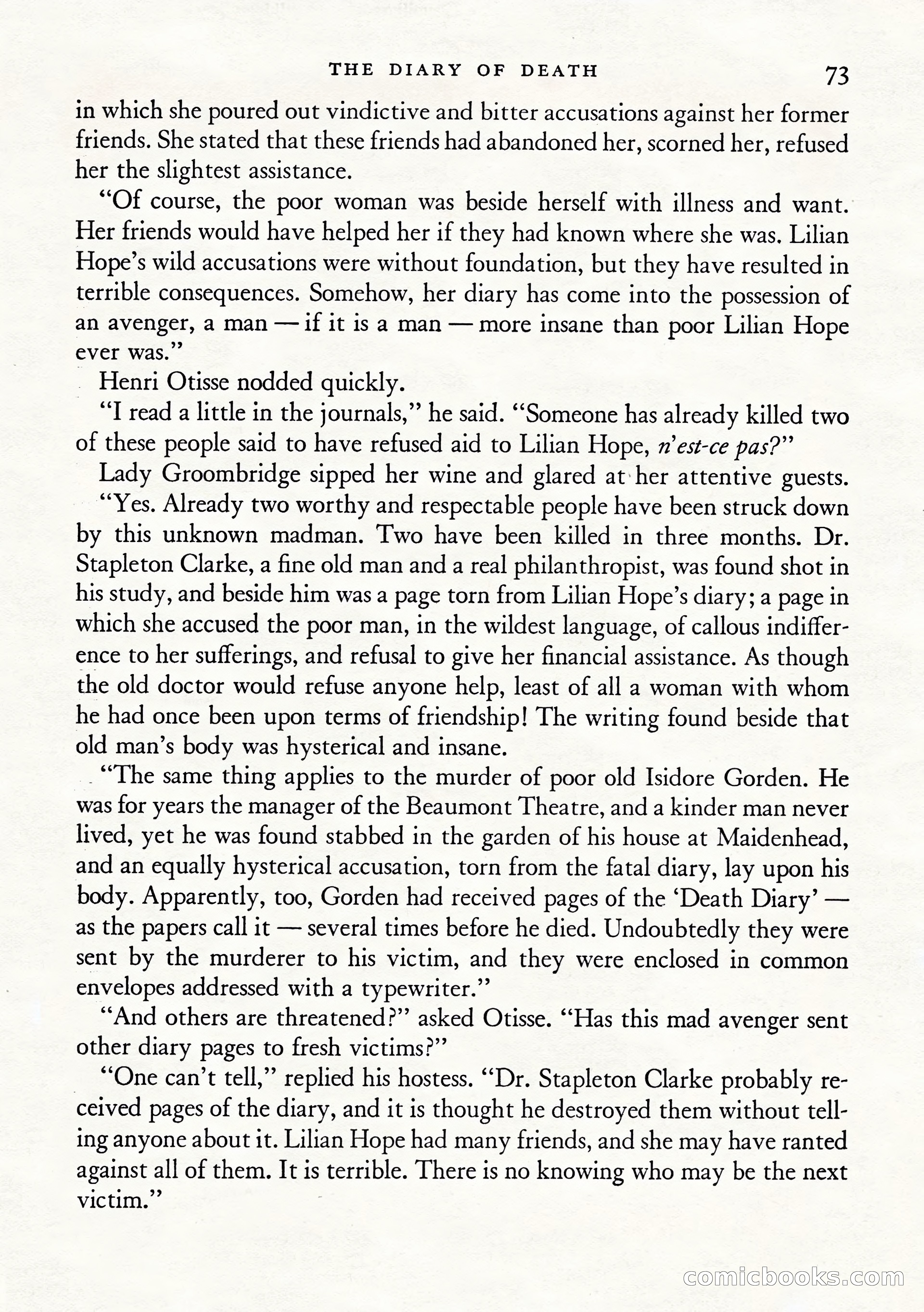 Ellery Queen's Mystery Magazine, January 1943 — page 75 of 132