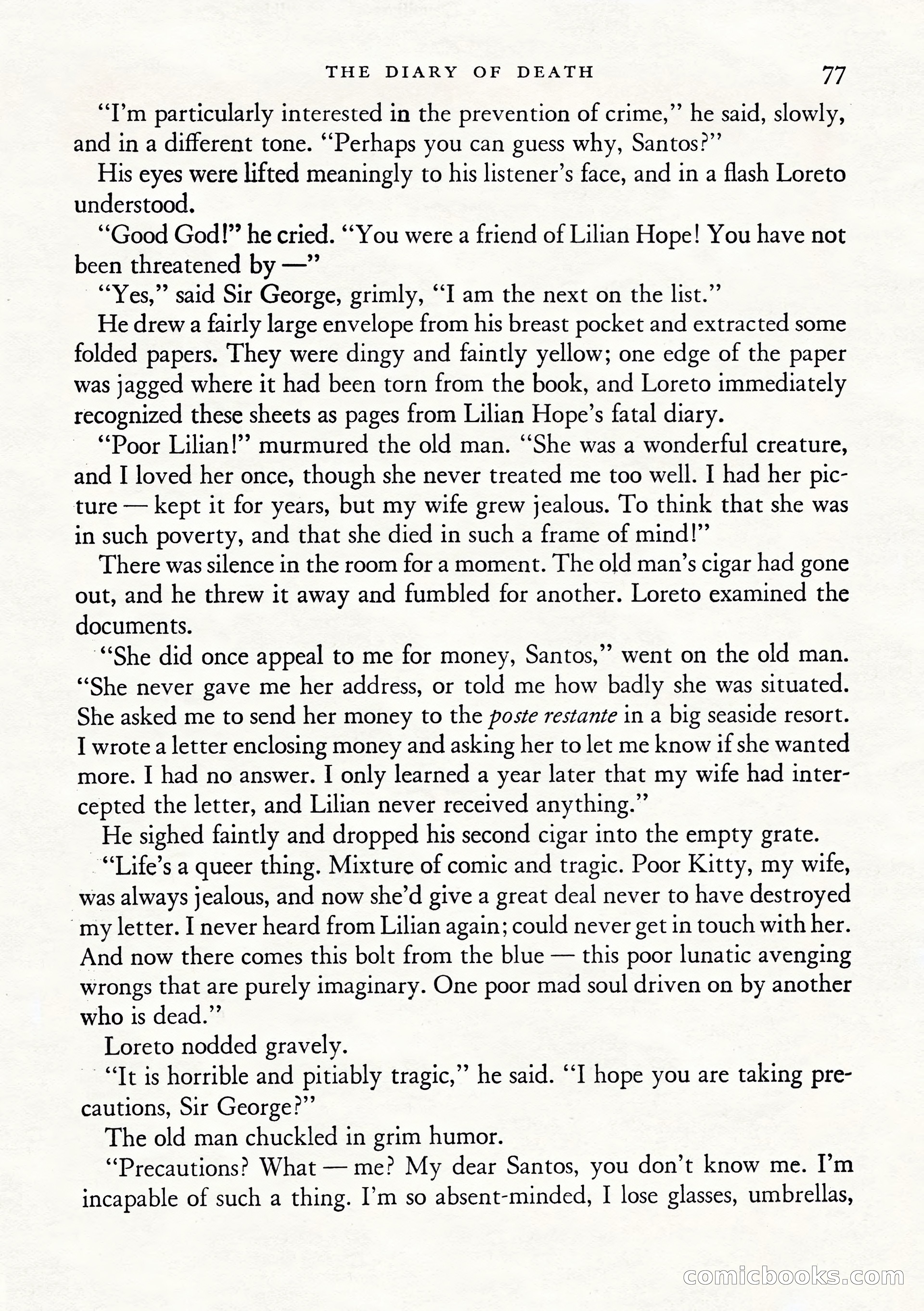 Ellery Queen's Mystery Magazine, January 1943 — page 79 of 132