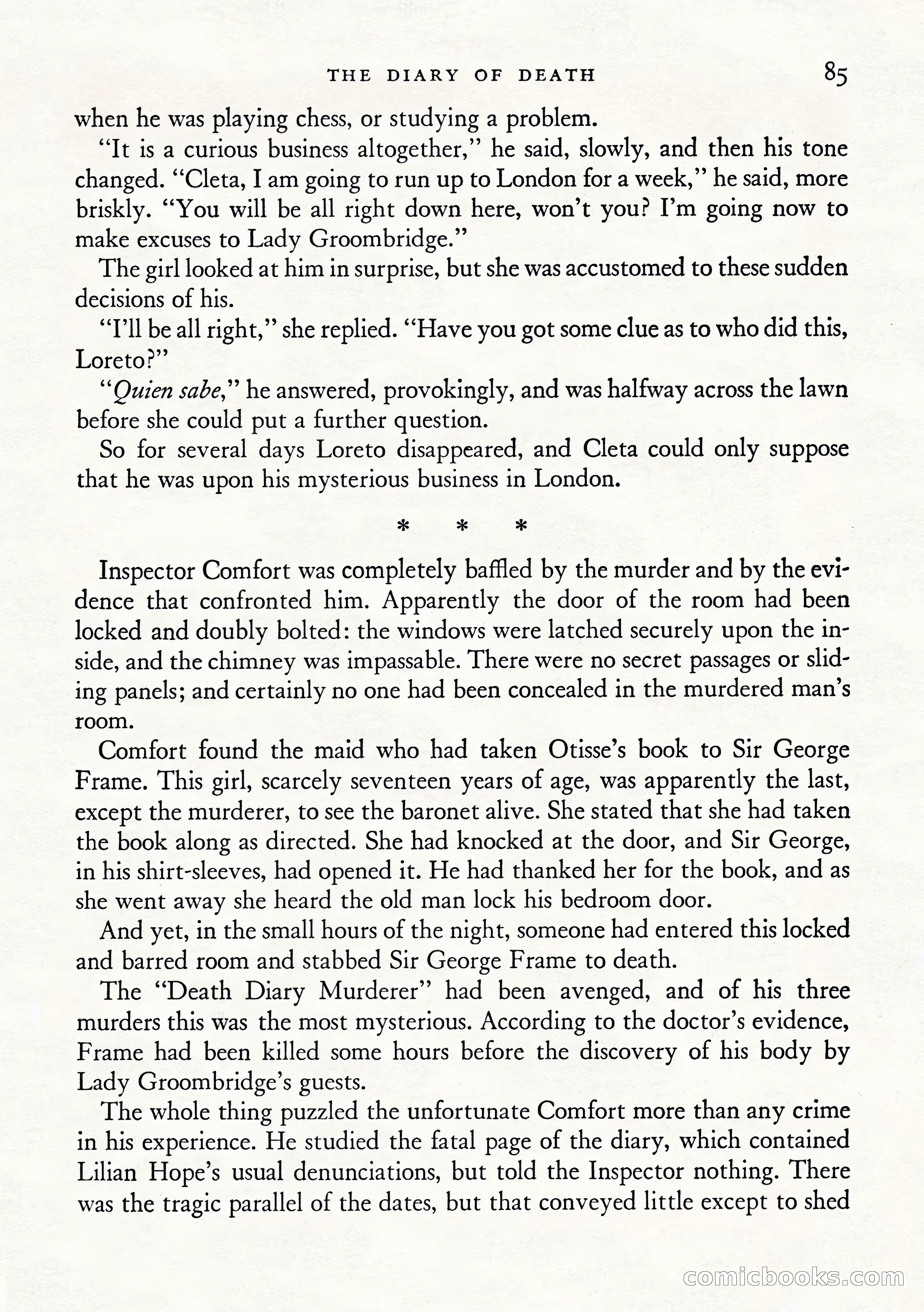Ellery Queen's Mystery Magazine, January 1943 — page 87 of 132