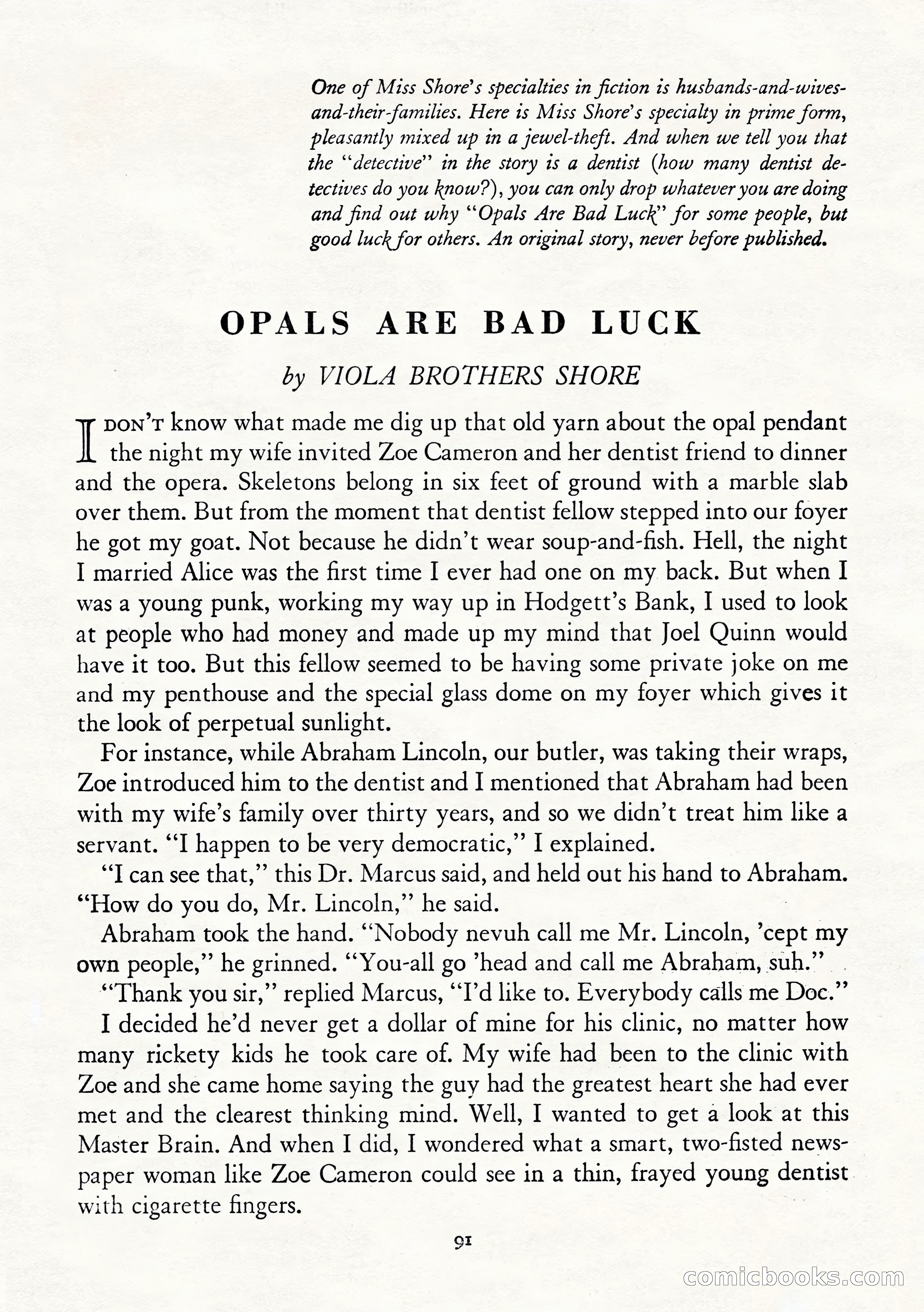 Ellery Queen's Mystery Magazine, January 1943 — page 93 of 132