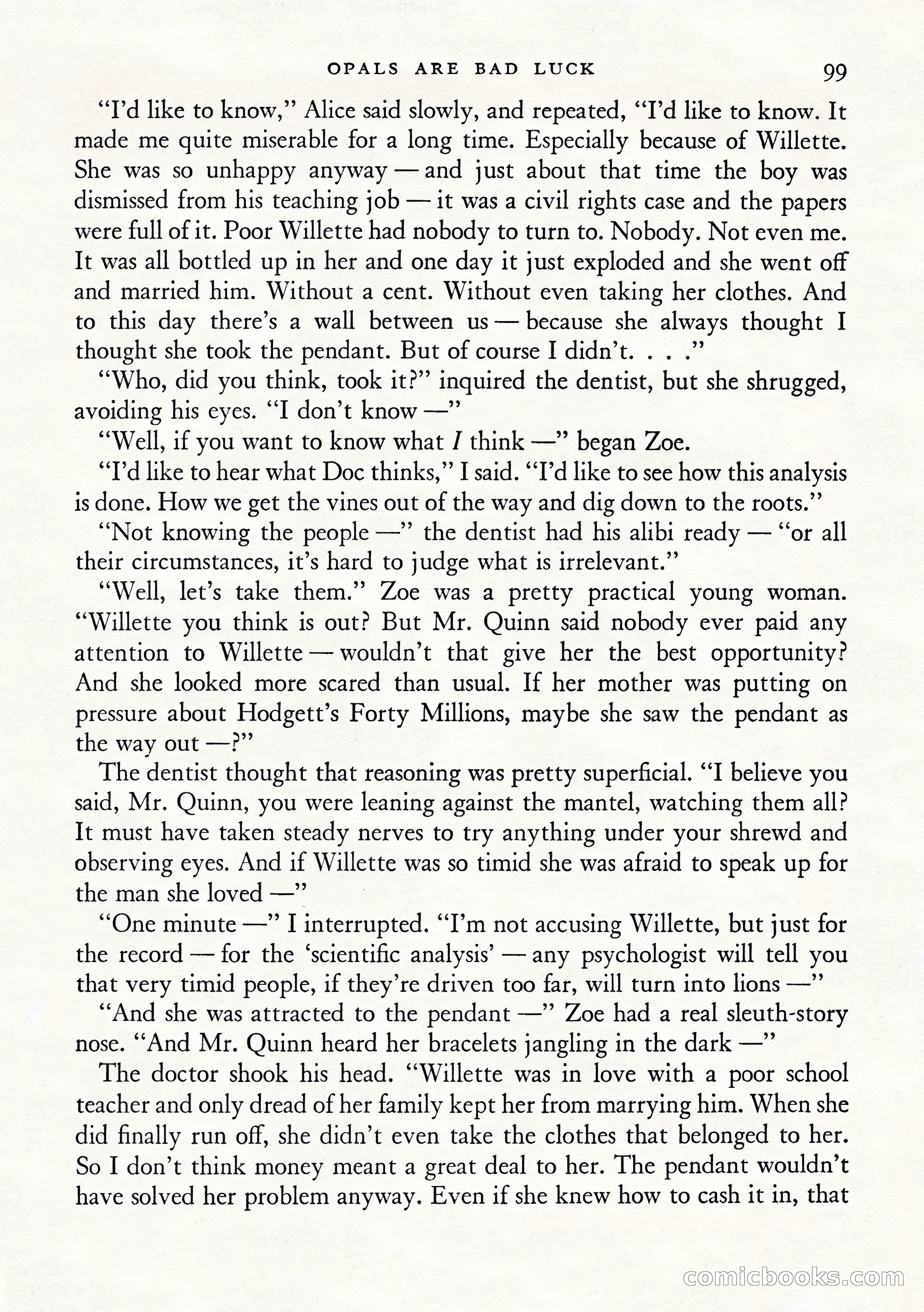 Ellery Queen's Mystery Magazine, January 1943 — page 101 of 132
