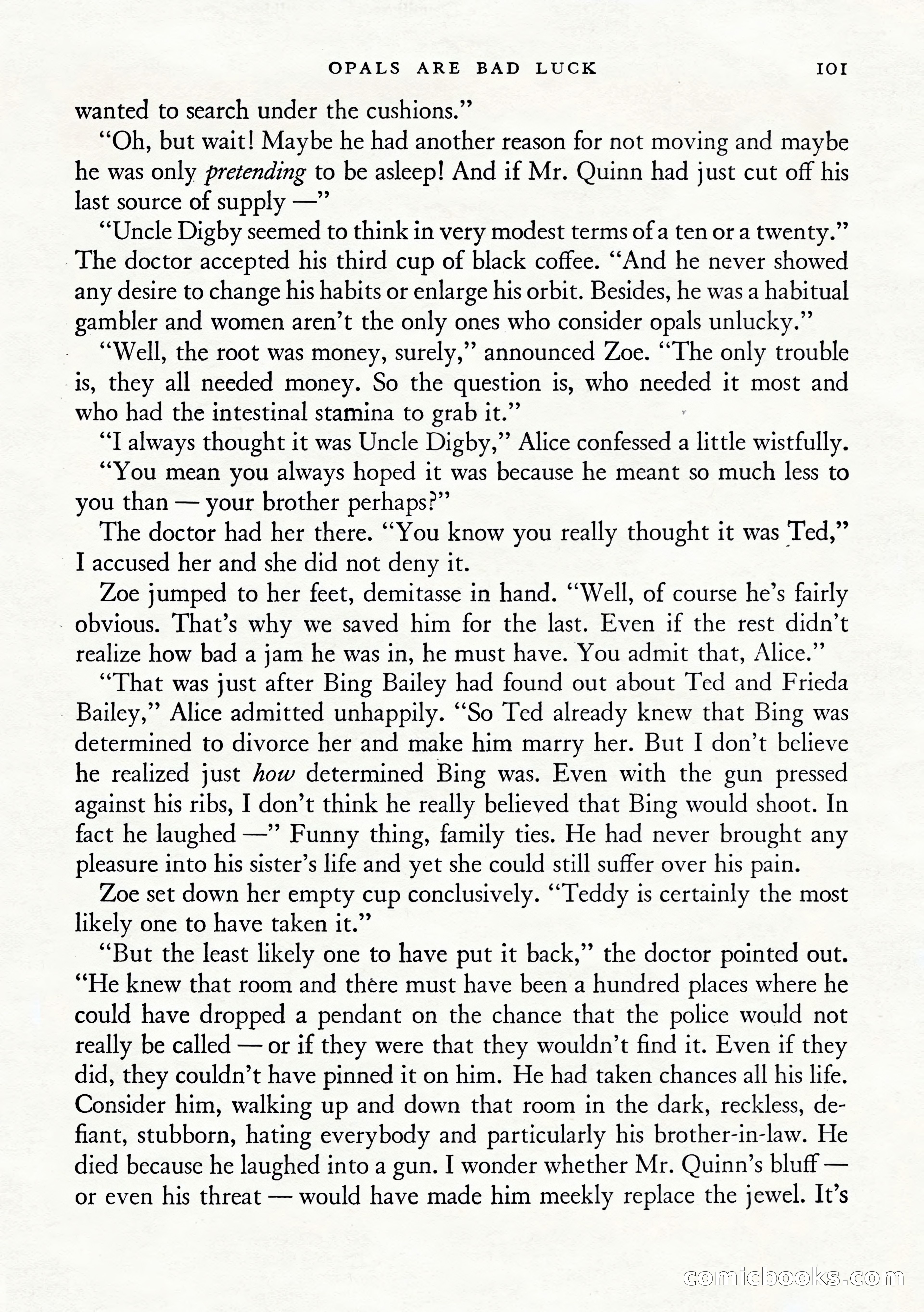 Ellery Queen's Mystery Magazine, January 1943 — page 103 of 132