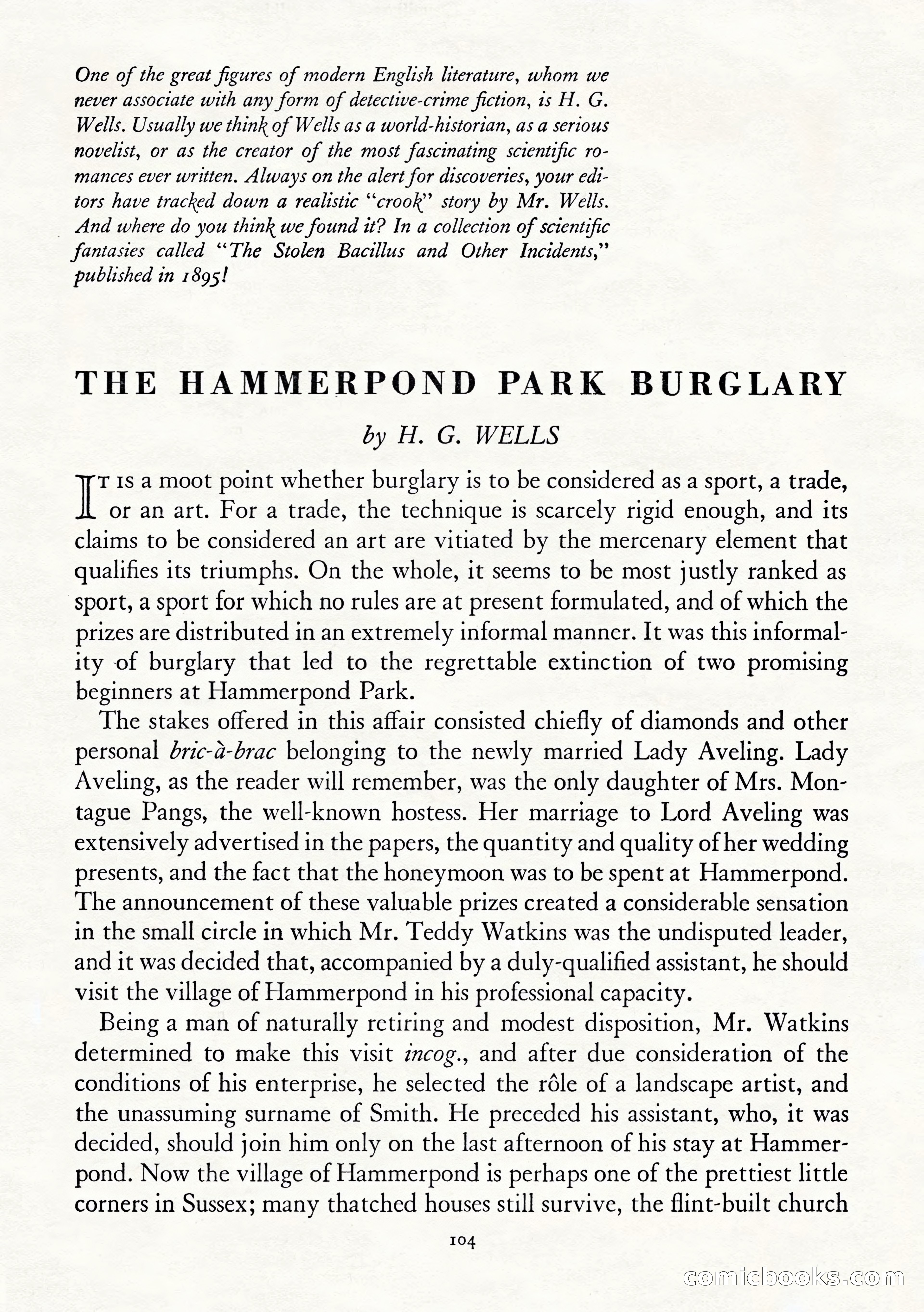 Ellery Queen's Mystery Magazine, January 1943 — page 106 of 132