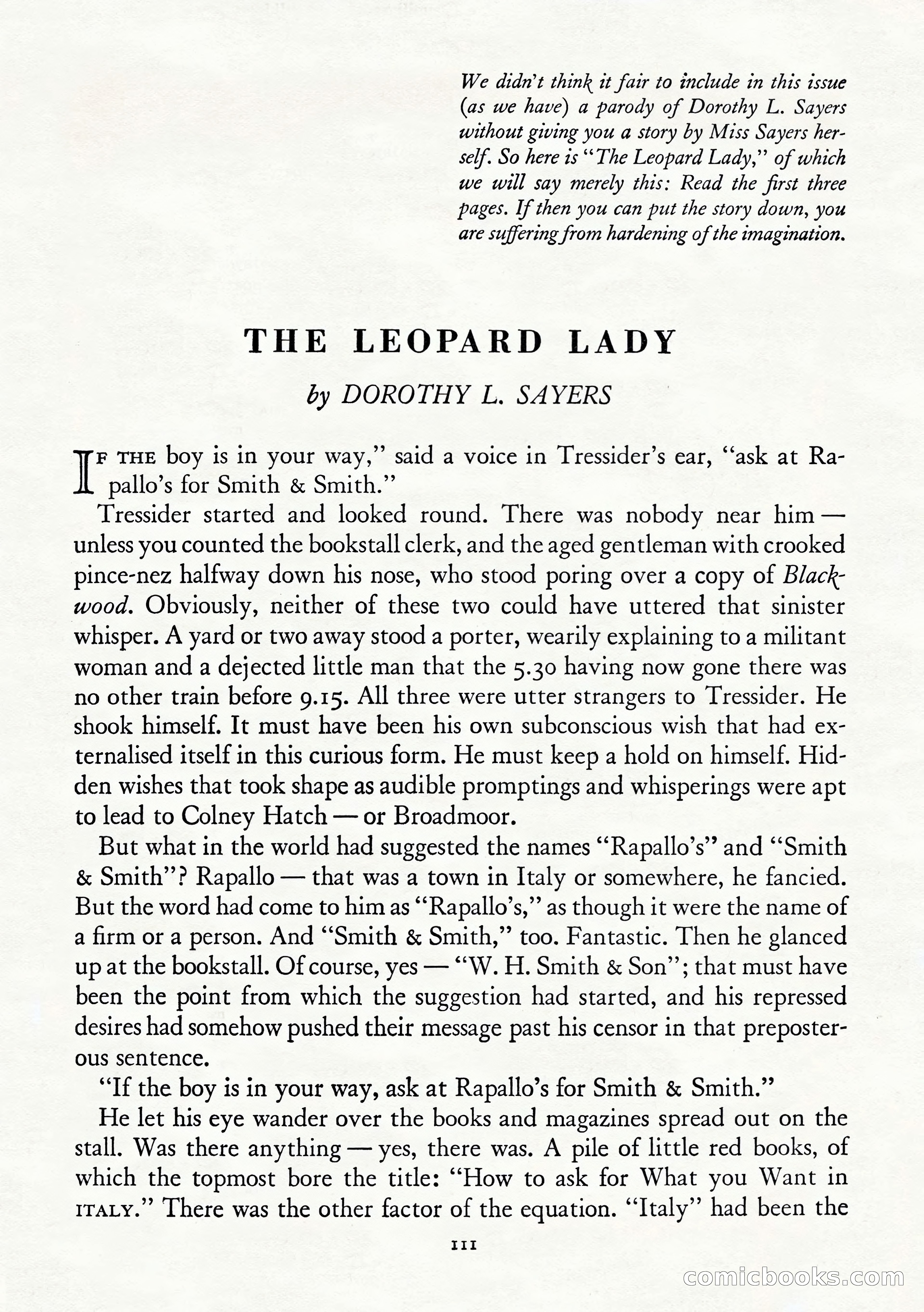 Ellery Queen's Mystery Magazine, January 1943 — page 113 of 132
