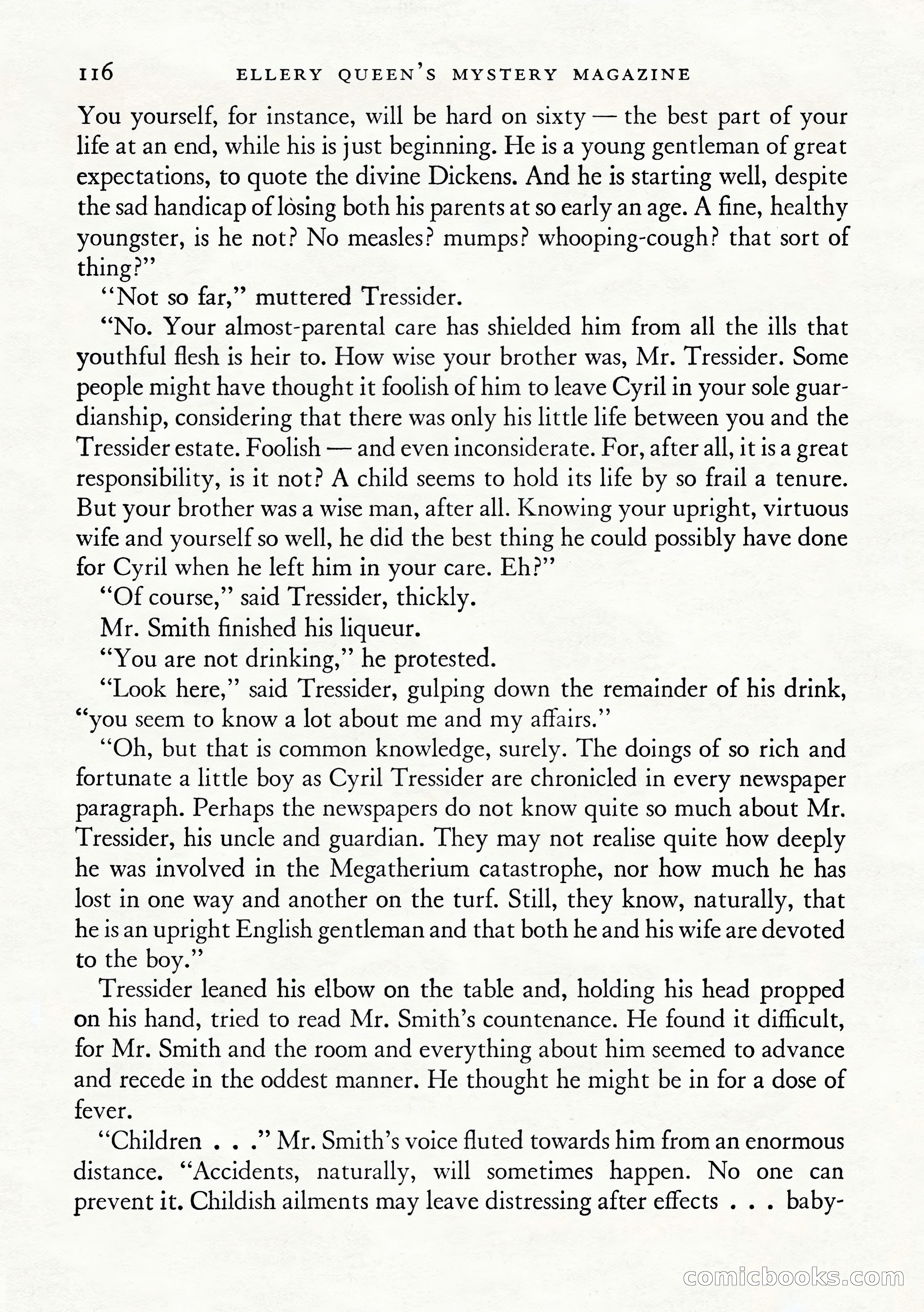 Ellery Queen's Mystery Magazine, January 1943 — page 118 of 132