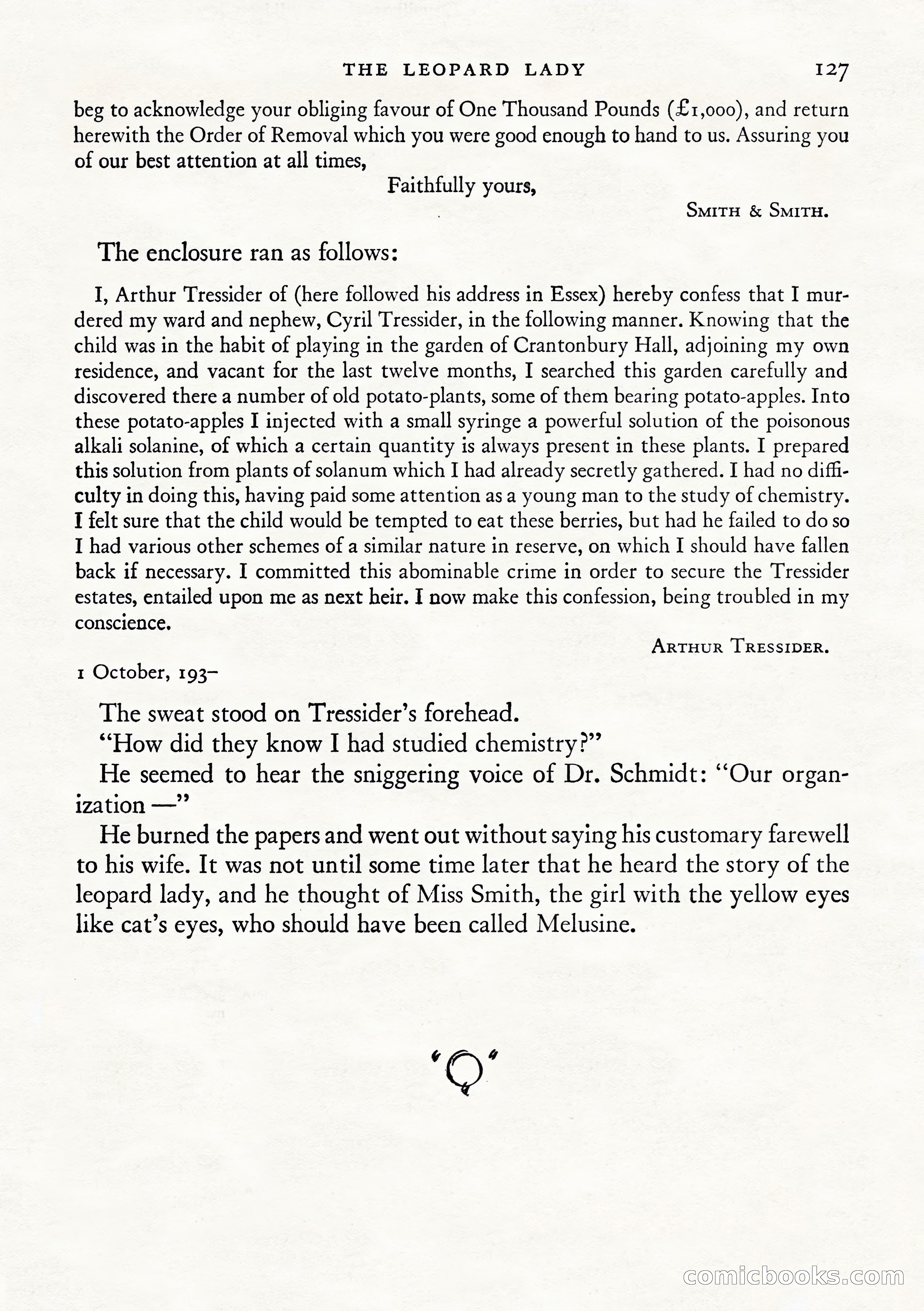 Ellery Queen's Mystery Magazine, January 1943 — page 129 of 132