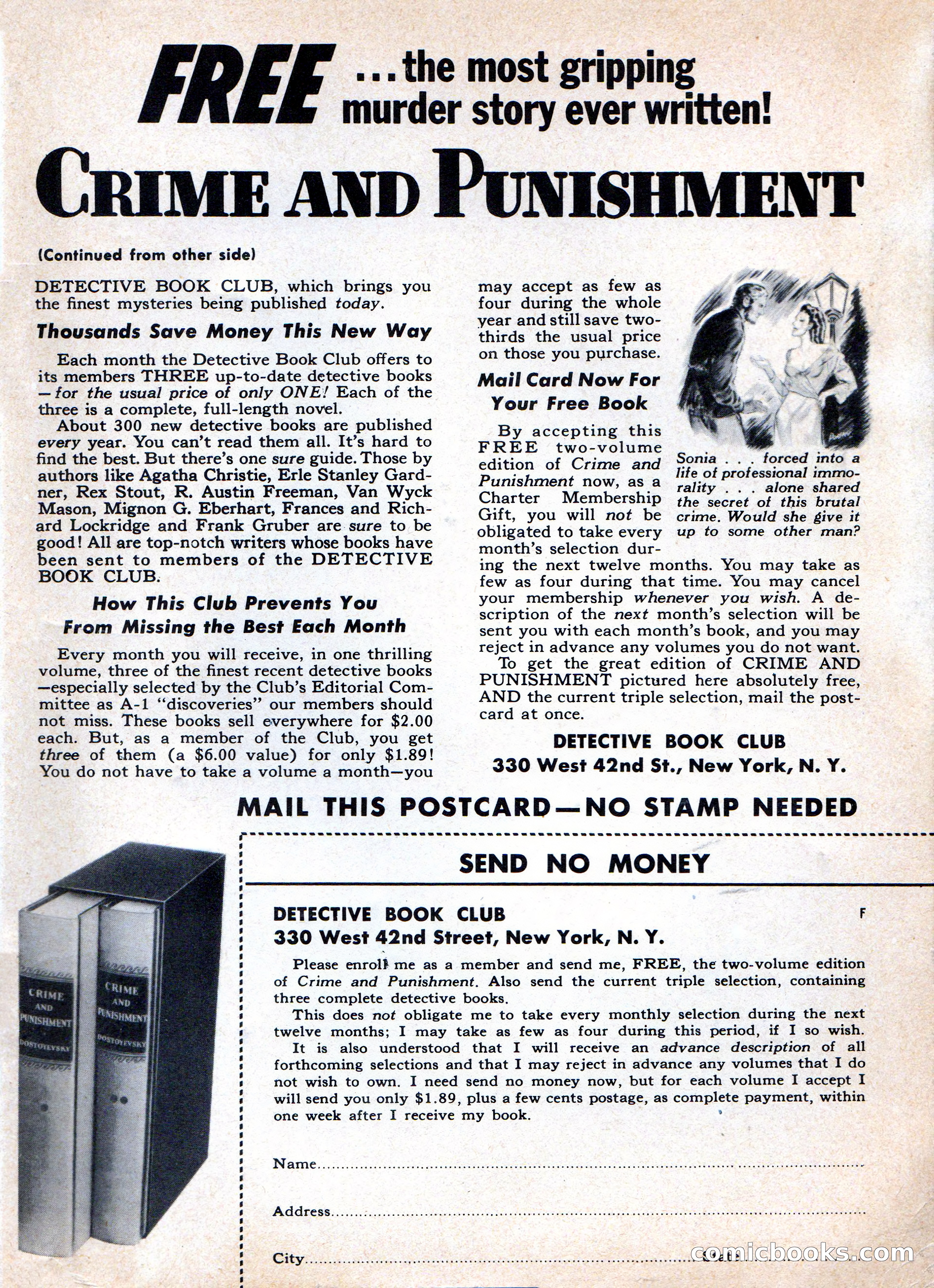 Ellery Queen's Mystery Magazine, January 1943 — page 131 of 132