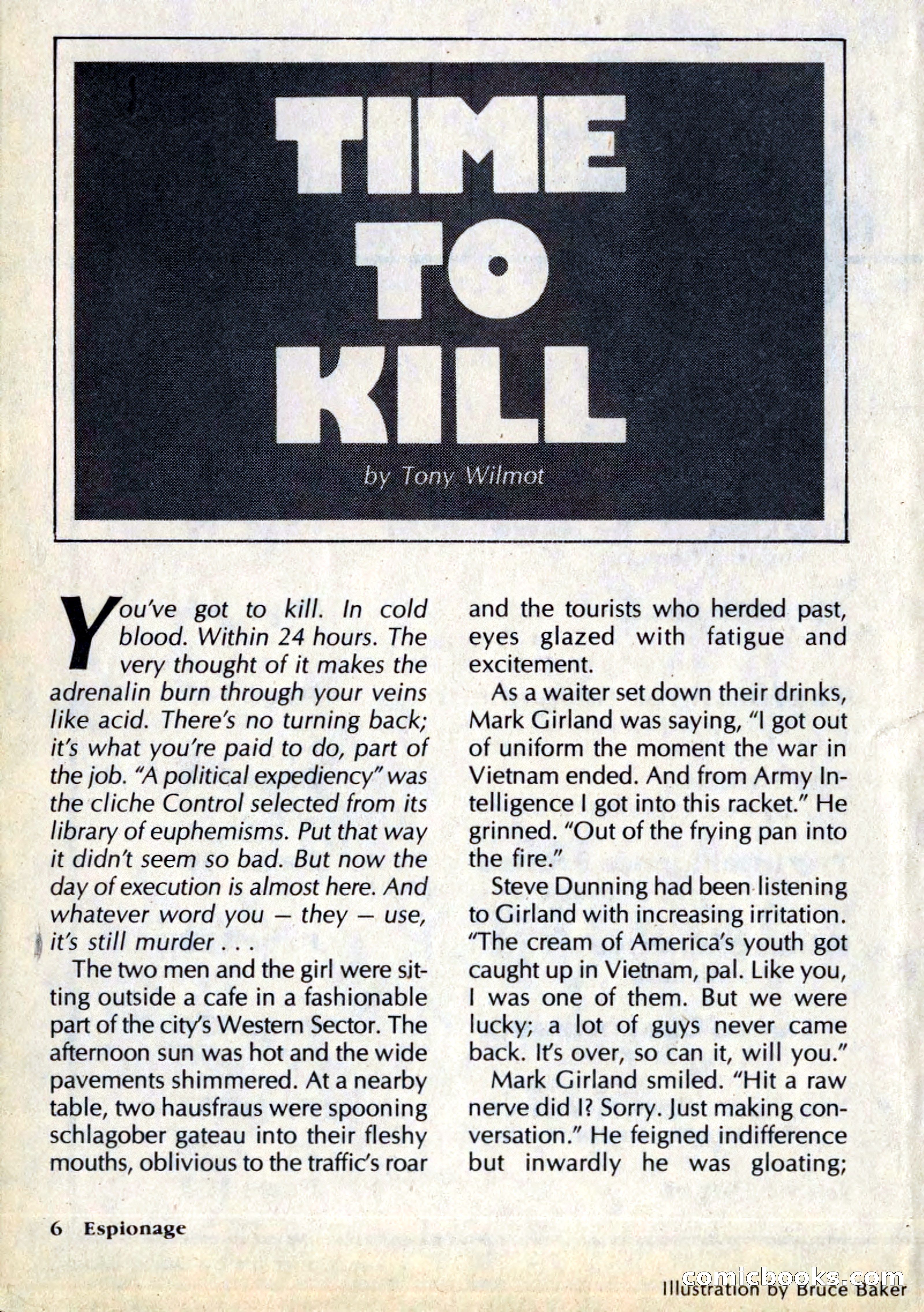 Espionage Magazine, Vol. 1, No. 1 — page 6 of 164