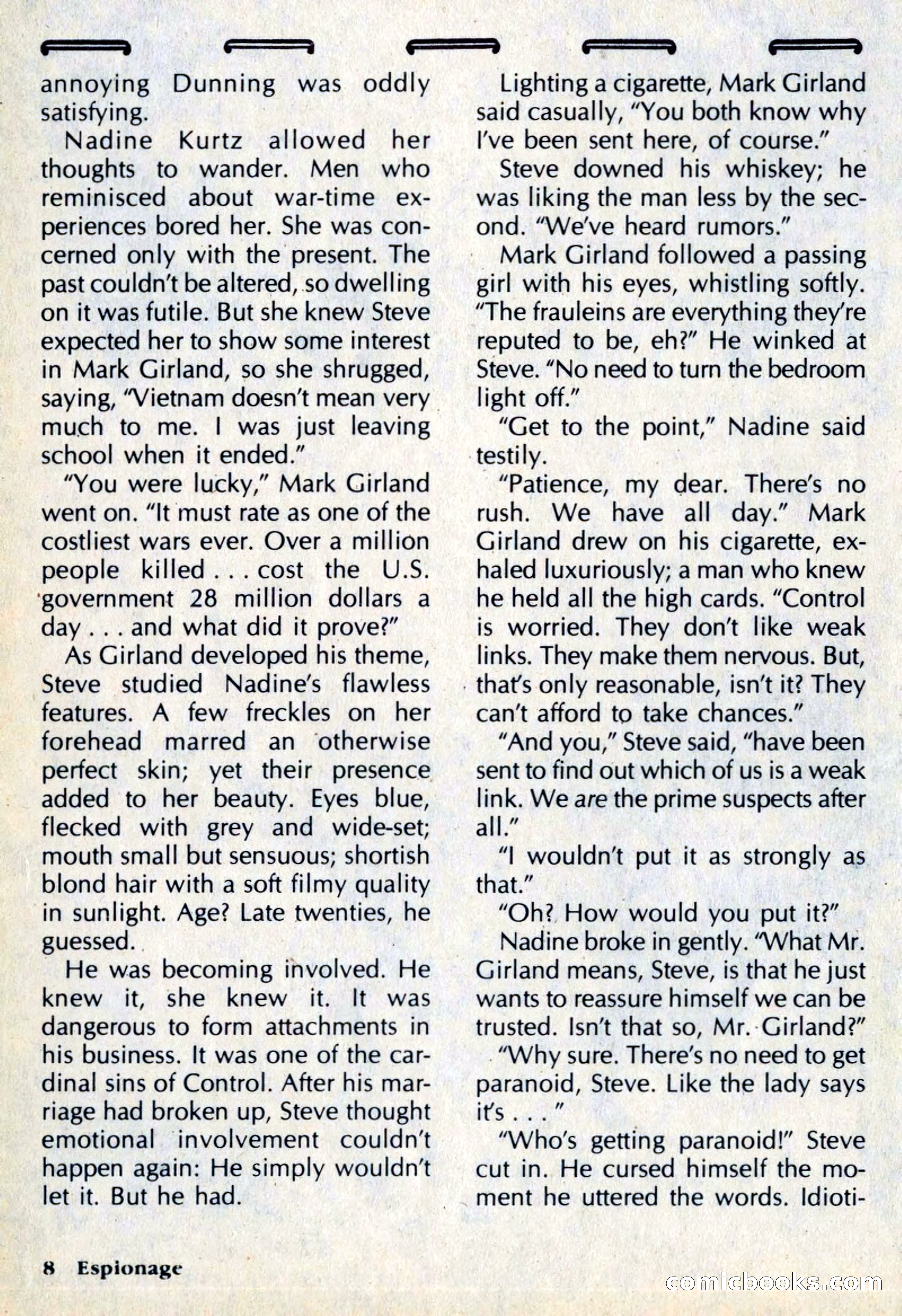 Espionage Magazine, Vol. 1, No. 1 — page 8 of 164