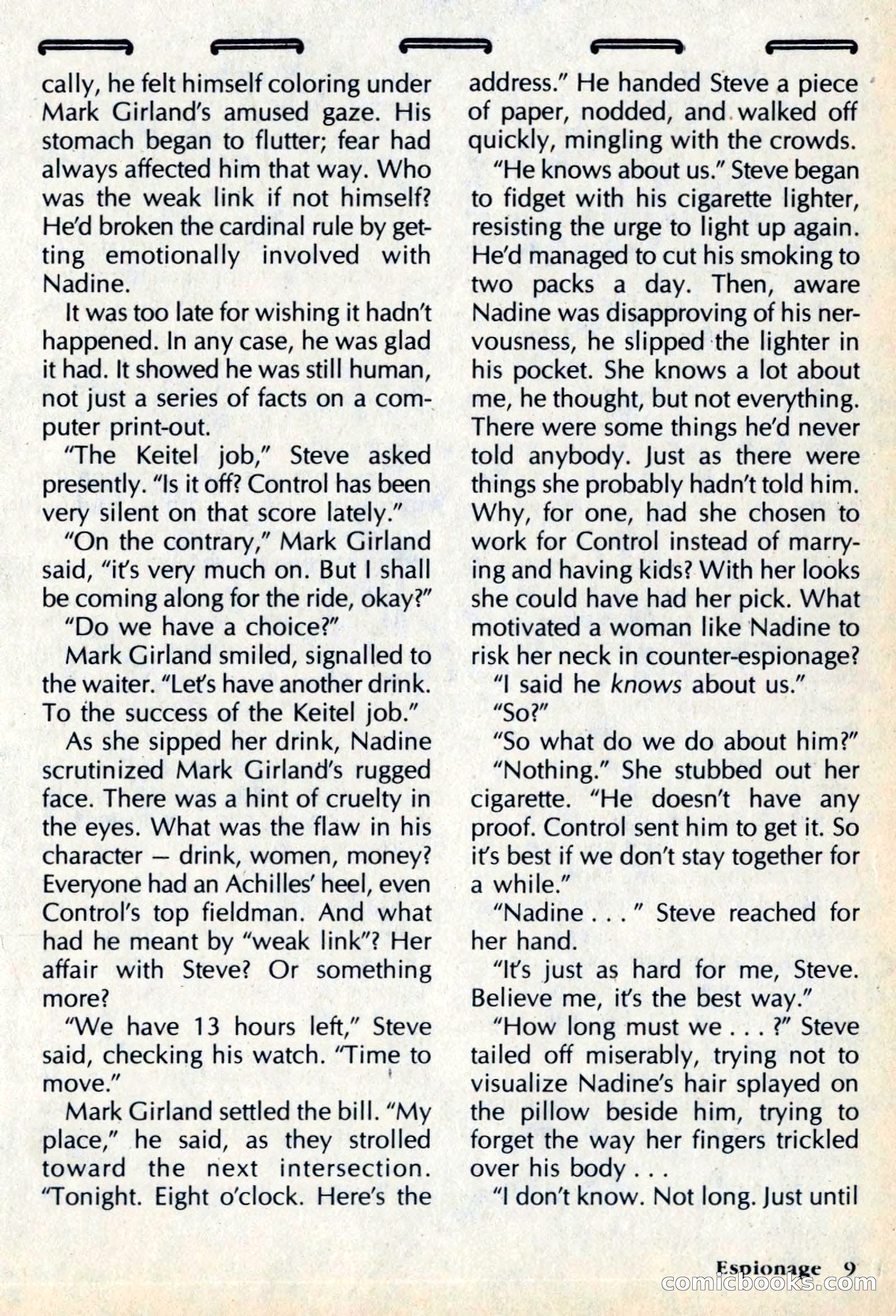 Espionage Magazine, Vol. 1, No. 1 — page 9 of 164